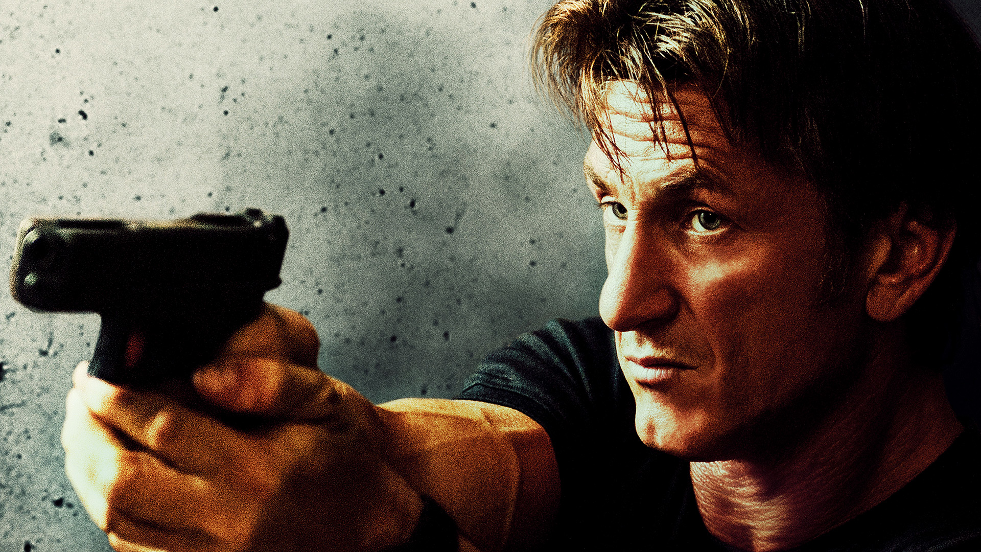 Sean Penn holding a handgun HD Wallpaper