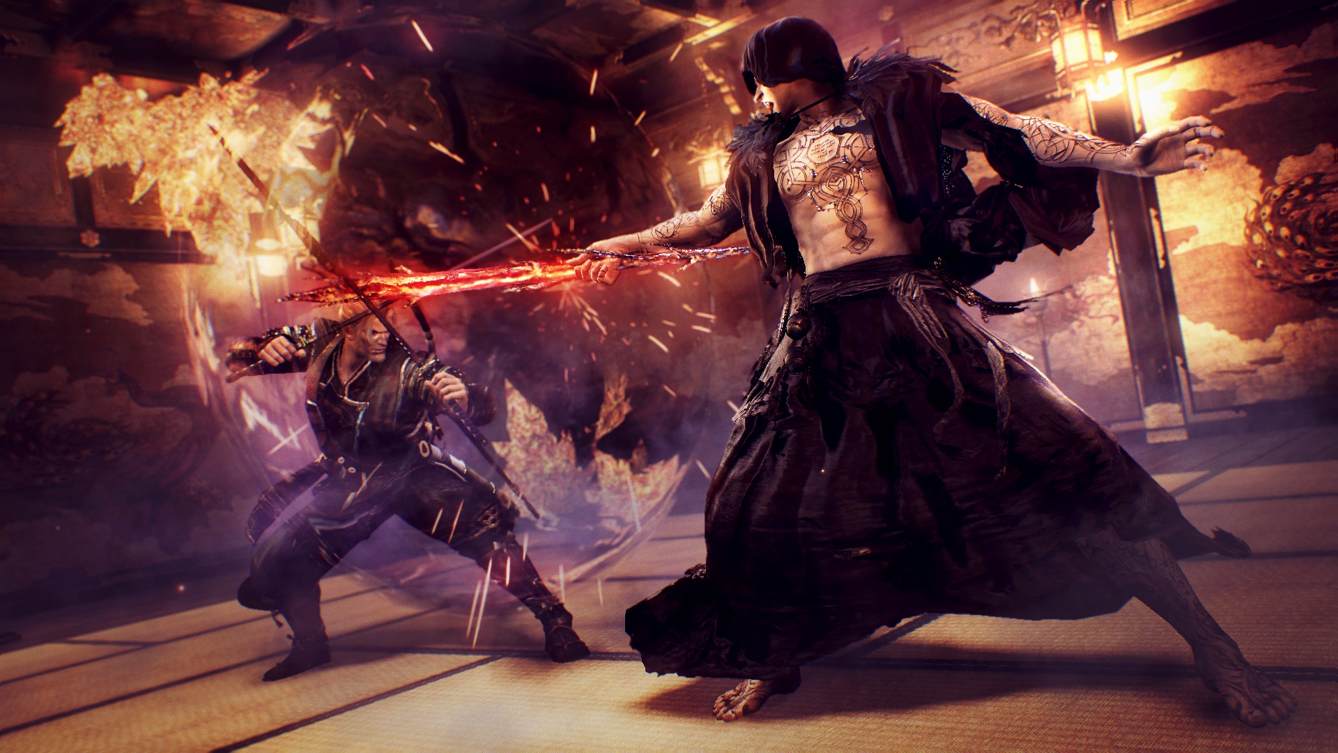William Adams from Nioh fighting an enemy HD Wallpaper