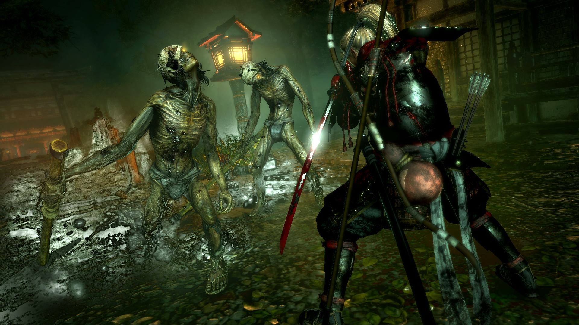 William Adams from Nioh fighting zombies HD Wallpaper