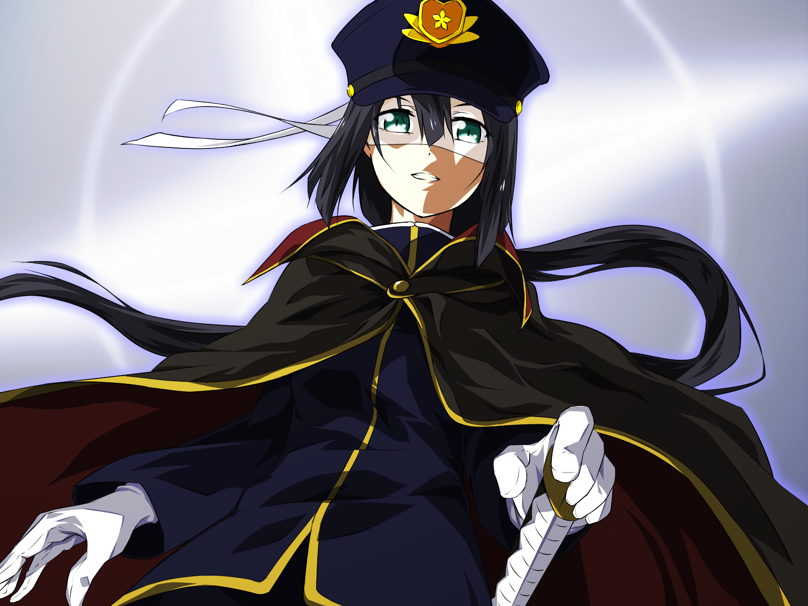 Togo Mimori in uniform with cape HD Wallpaper