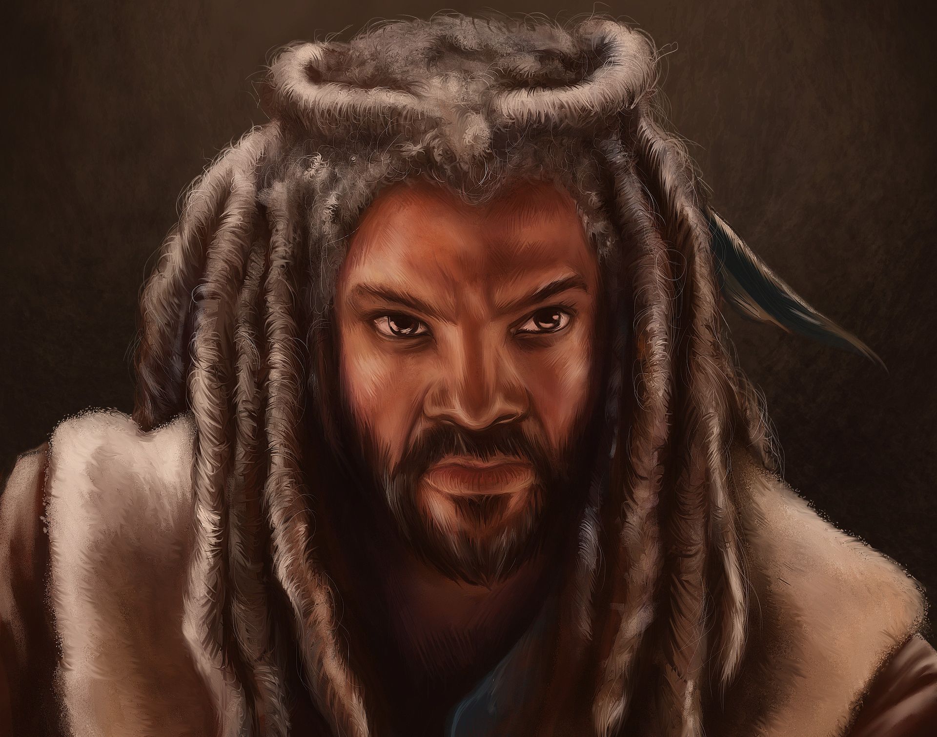 Ezekiel from The Walking Dead HD Wallpaper