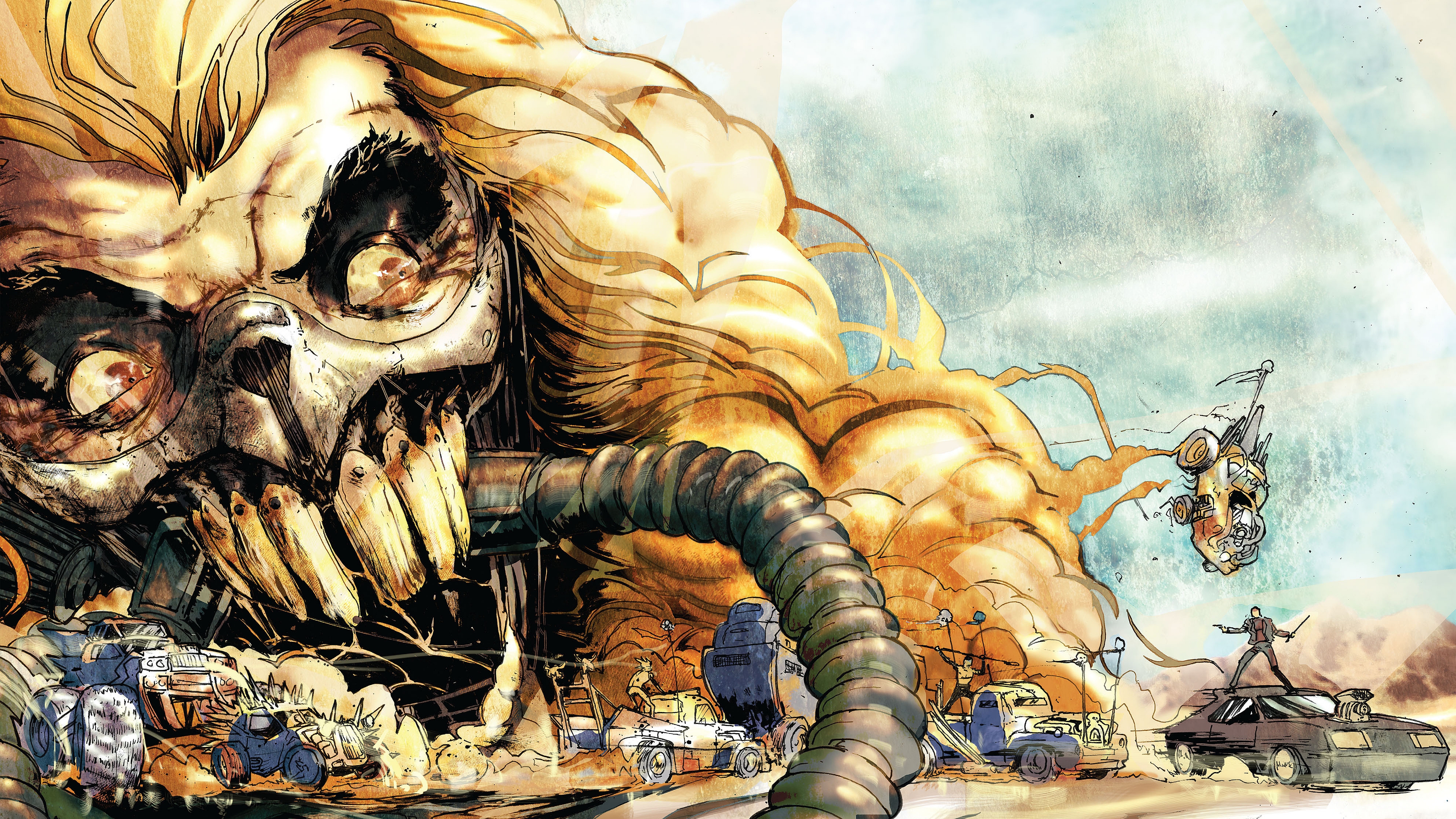 Immortan Joe from Mad Max HD Wallpaper