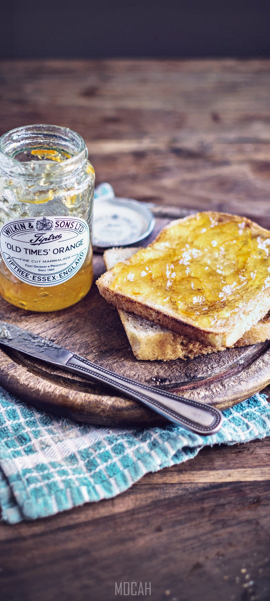 Tiptree Old Times Orange Marmalade with Toast HD Phone Wallpaper