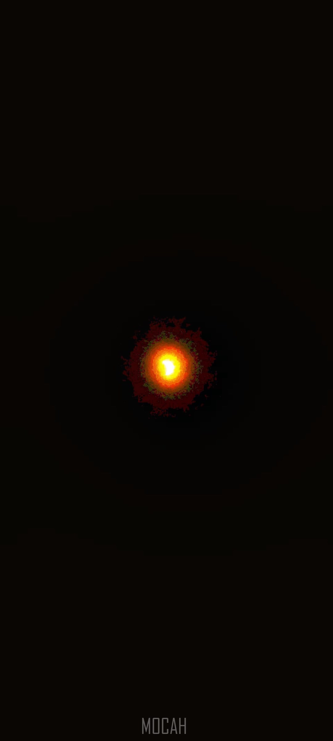 The Great American Eclipse on Realme 7 HD Phone Wallpaper
