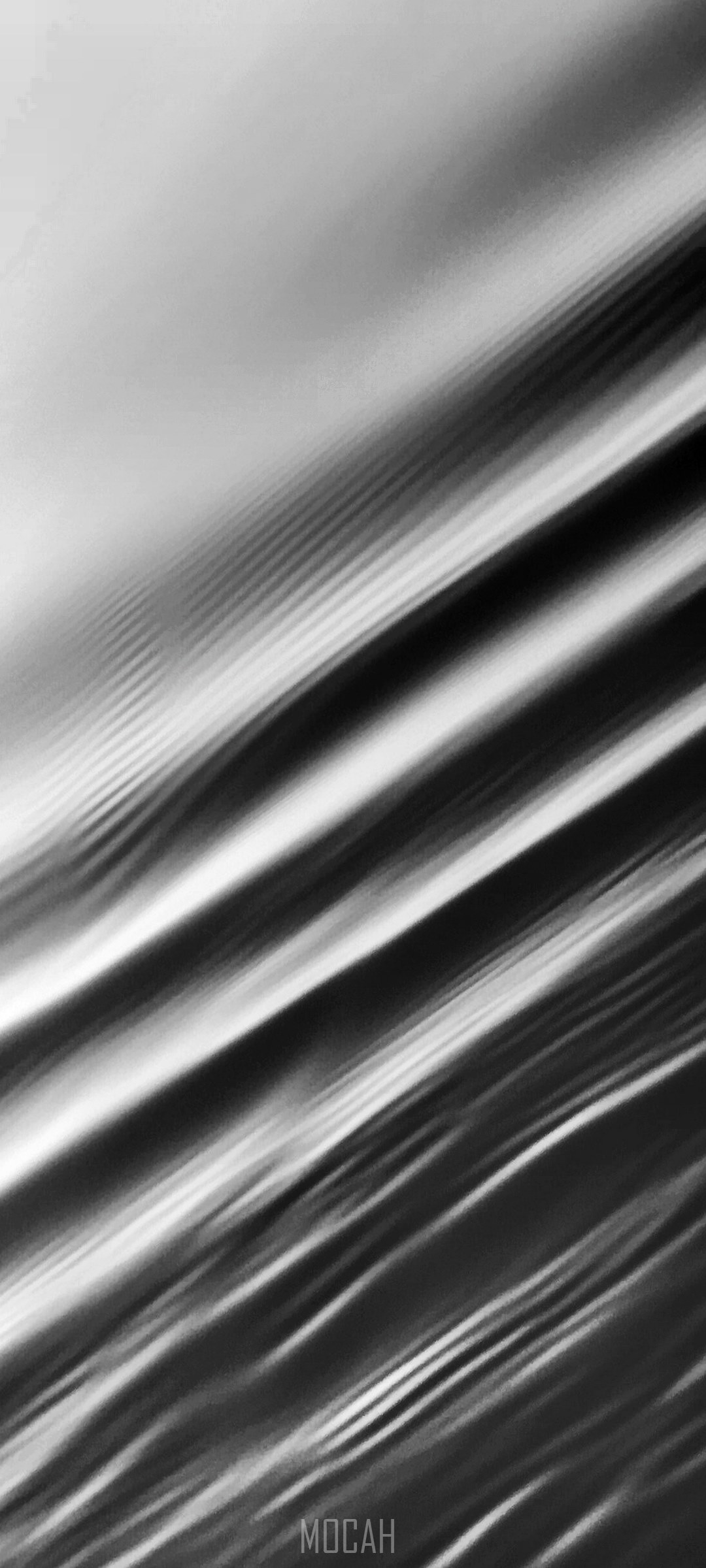 Monochromatic abstract wavy lines HD Phone Wallpaper