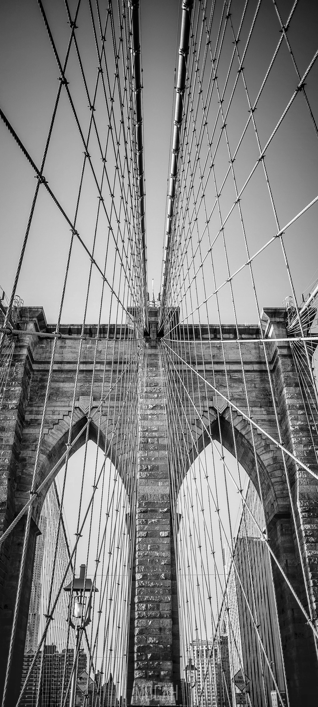 Brooklyn Bridge Architecture in New York City HD Phone Wallpaper