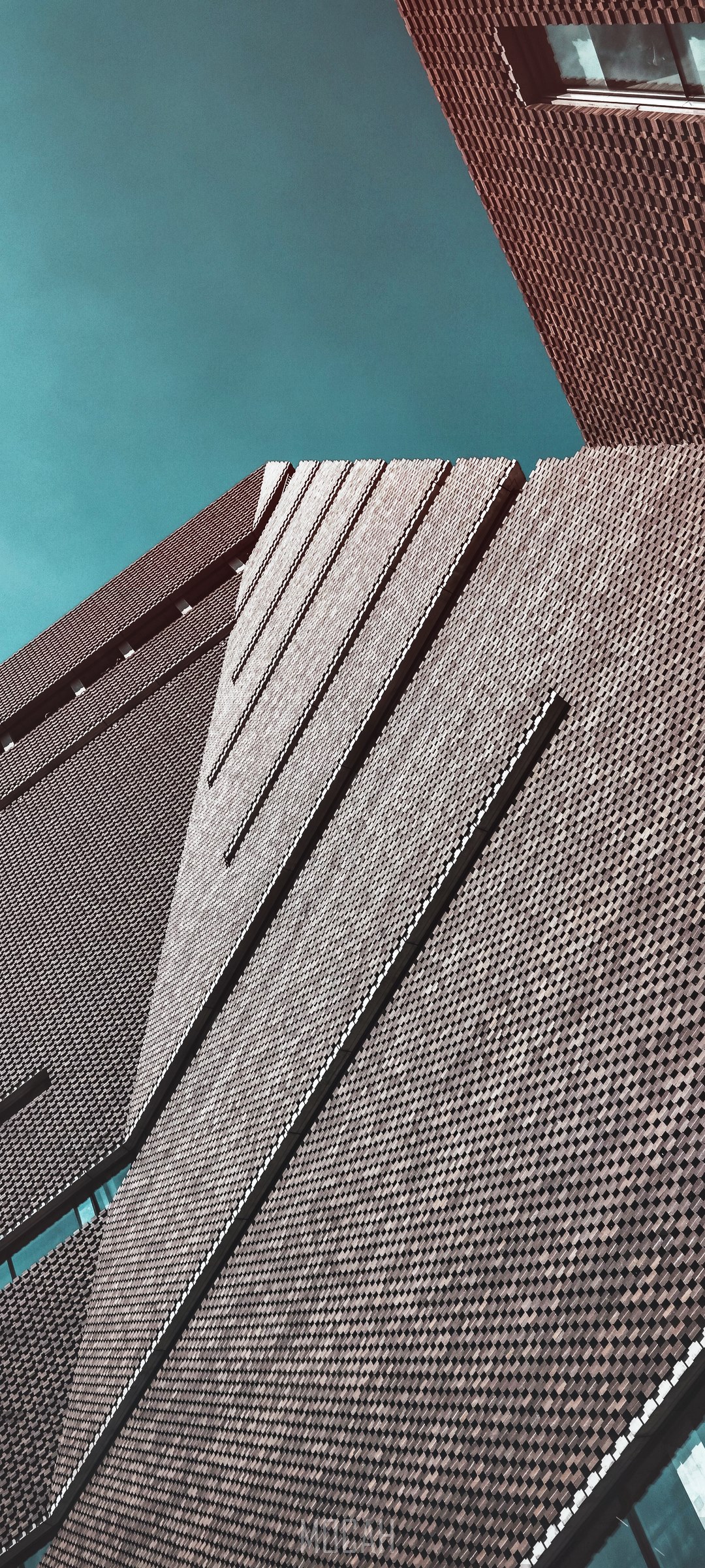 The Tate Modern Building Facade HD Phone Wallpaper