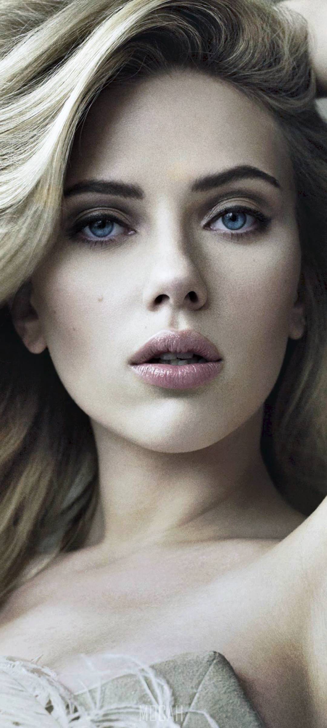 Scarlett Johansson portrait HD Phone Wallpaper