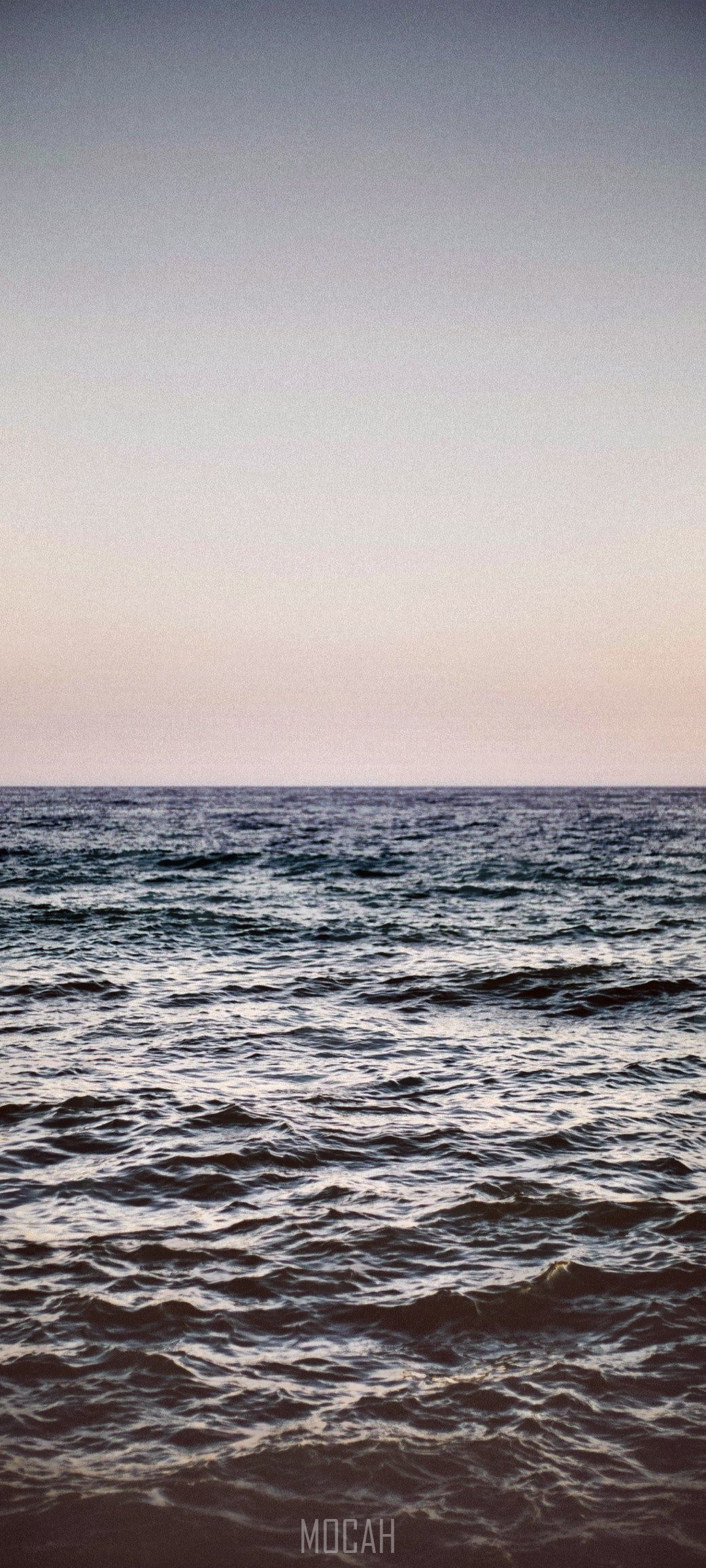 Ocean waves at sunset HD Phone Wallpaper