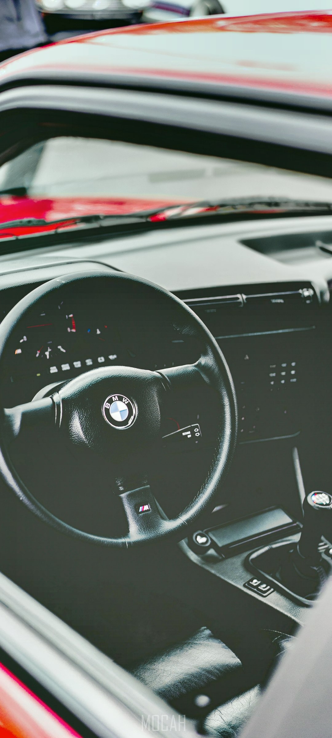 BMW M Steering Wheel and Dashboard HD Phone Wallpaper
