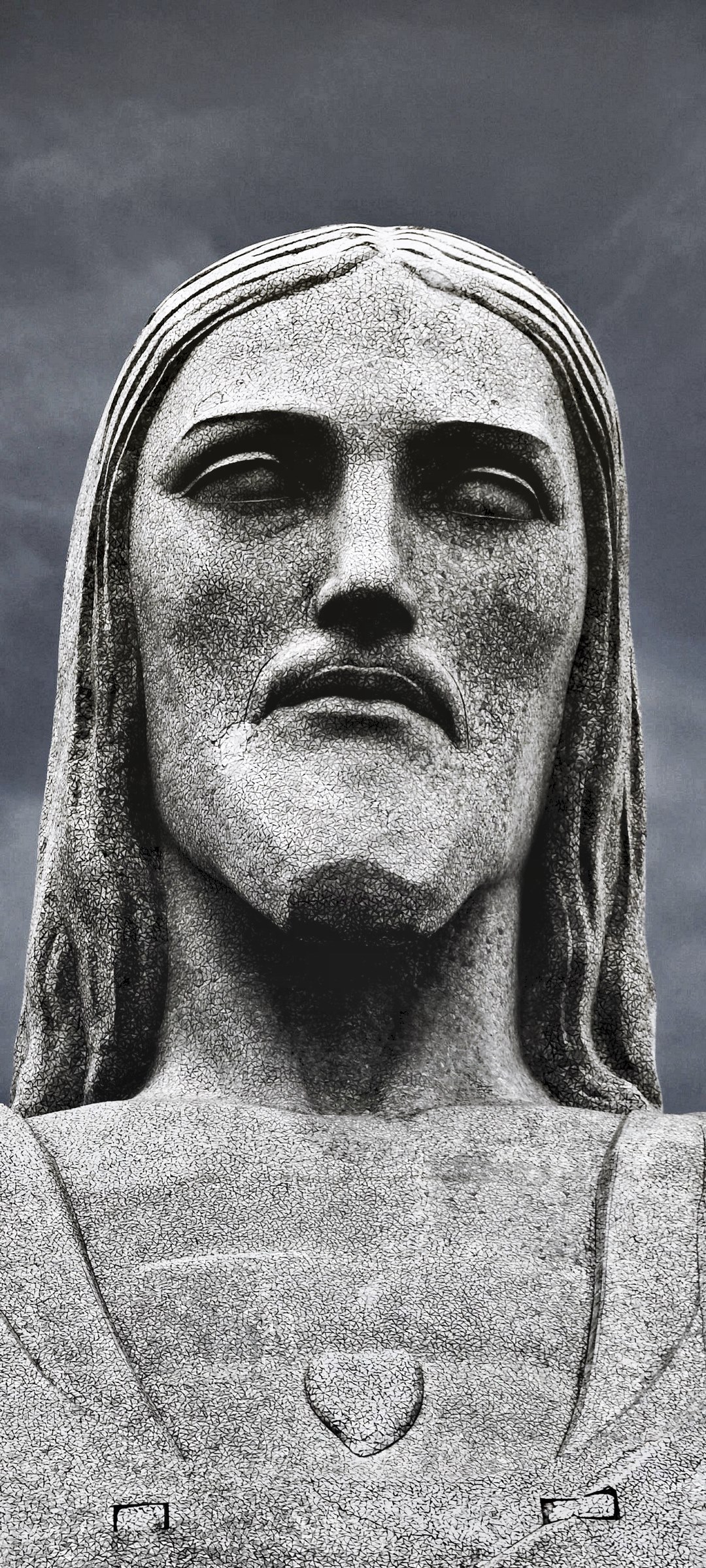 Statue of Christ the Redeemer, Rio de Janeiro, Brazil HD Phone Wallpaper