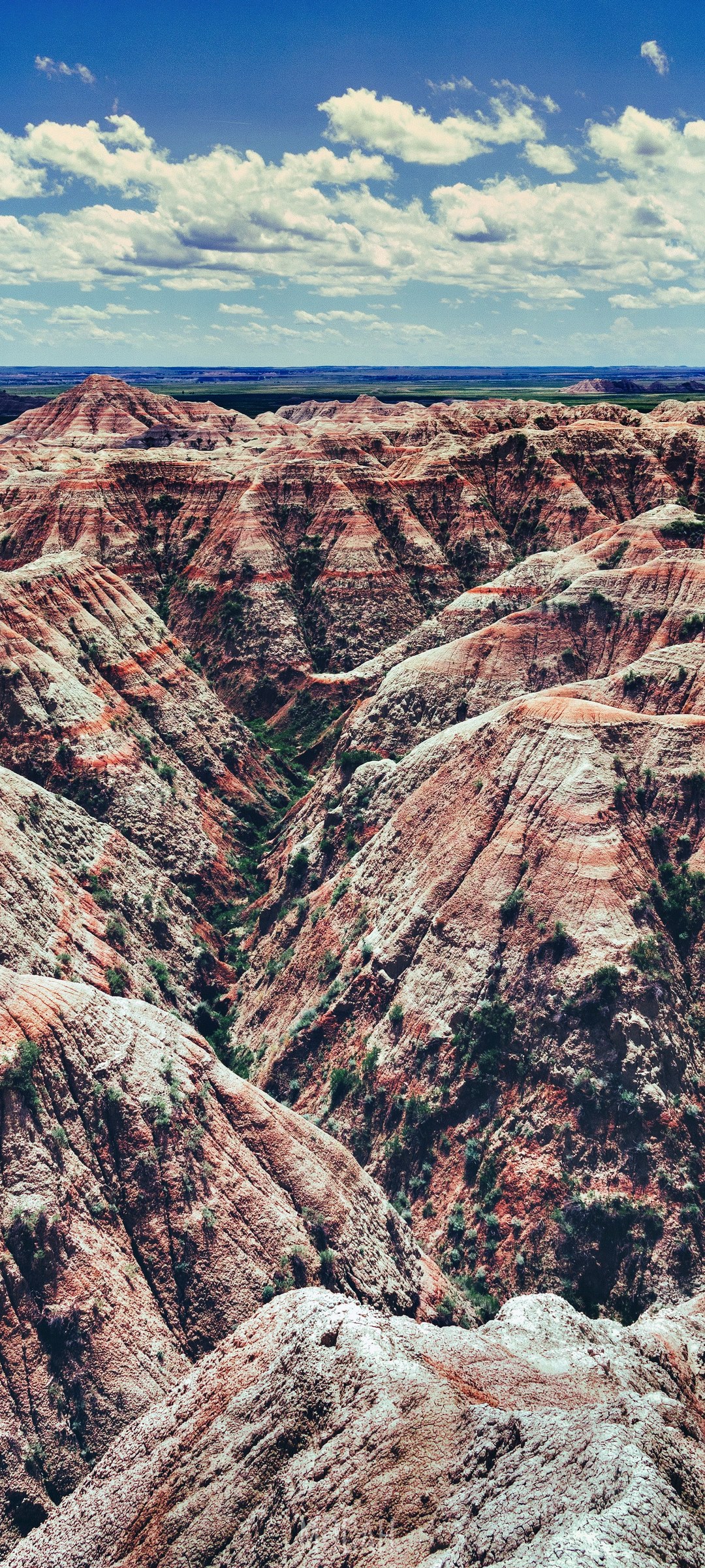 Badlands National Park landscape HD Phone Wallpaper
