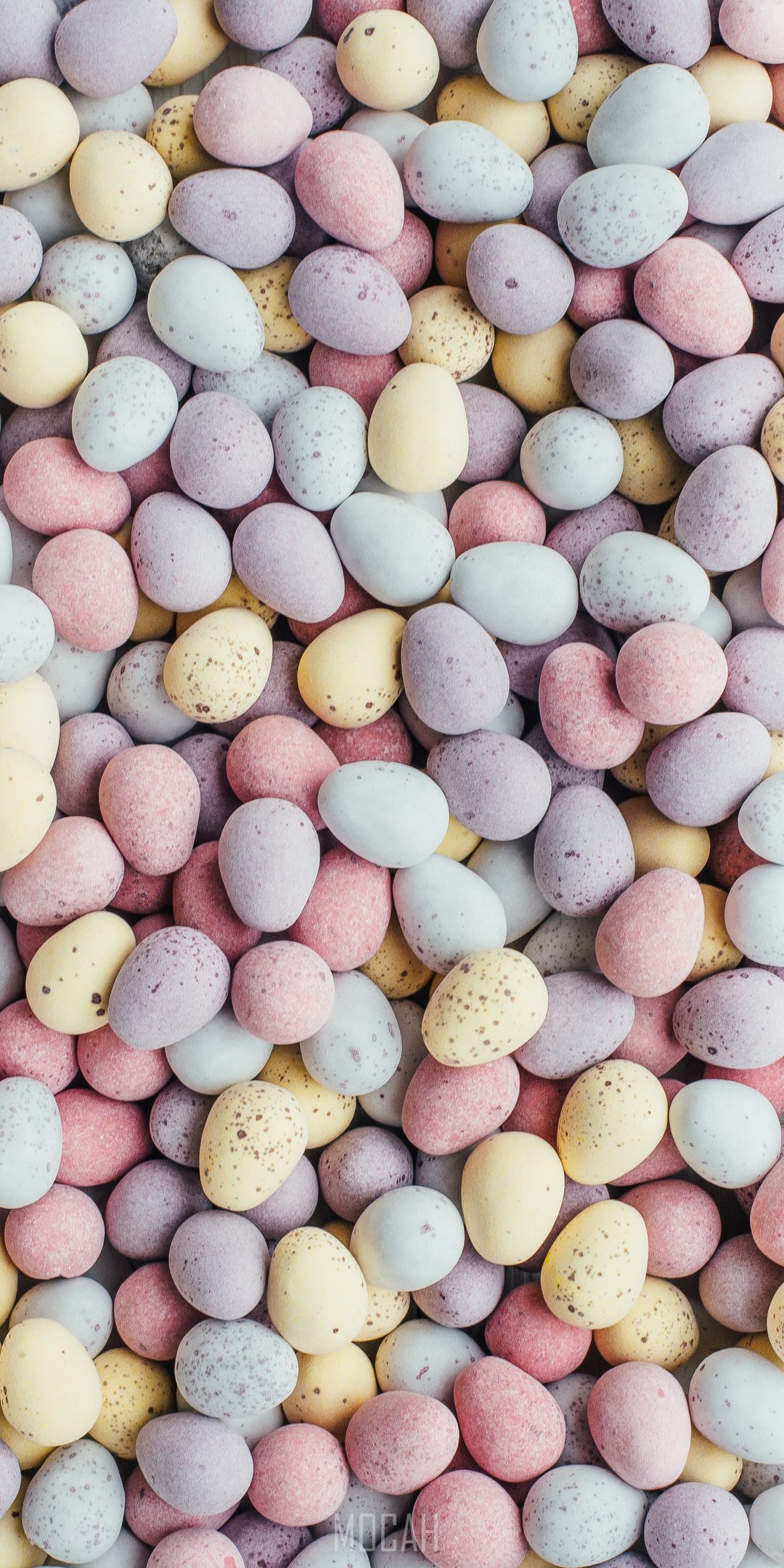 Mini Easter Eggs In Pastel Colors Hd Phone Wallpaper | Rare Gallery