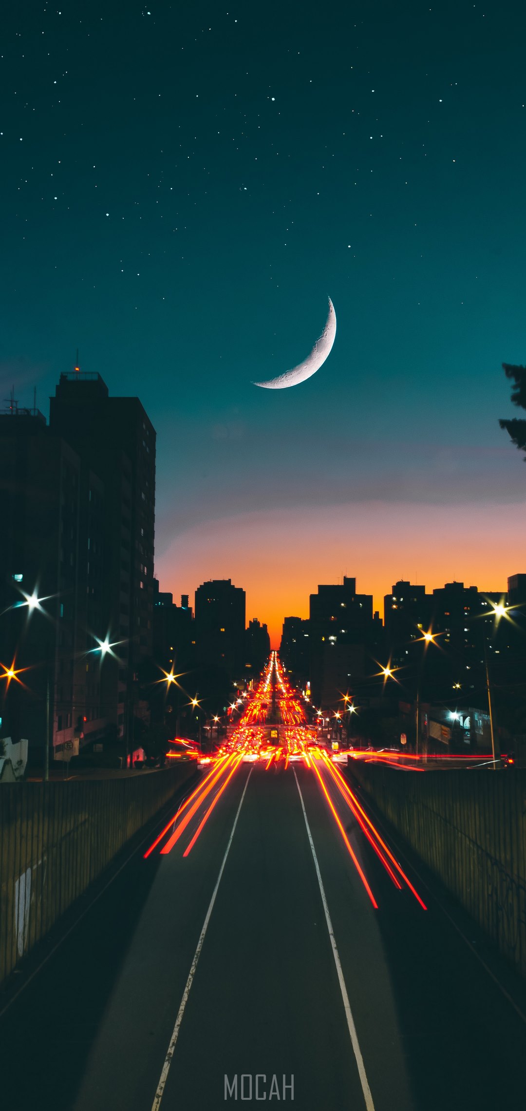 Night Light Dusk City Lighting Honor X10 Max 5G 1080x2280 HD 