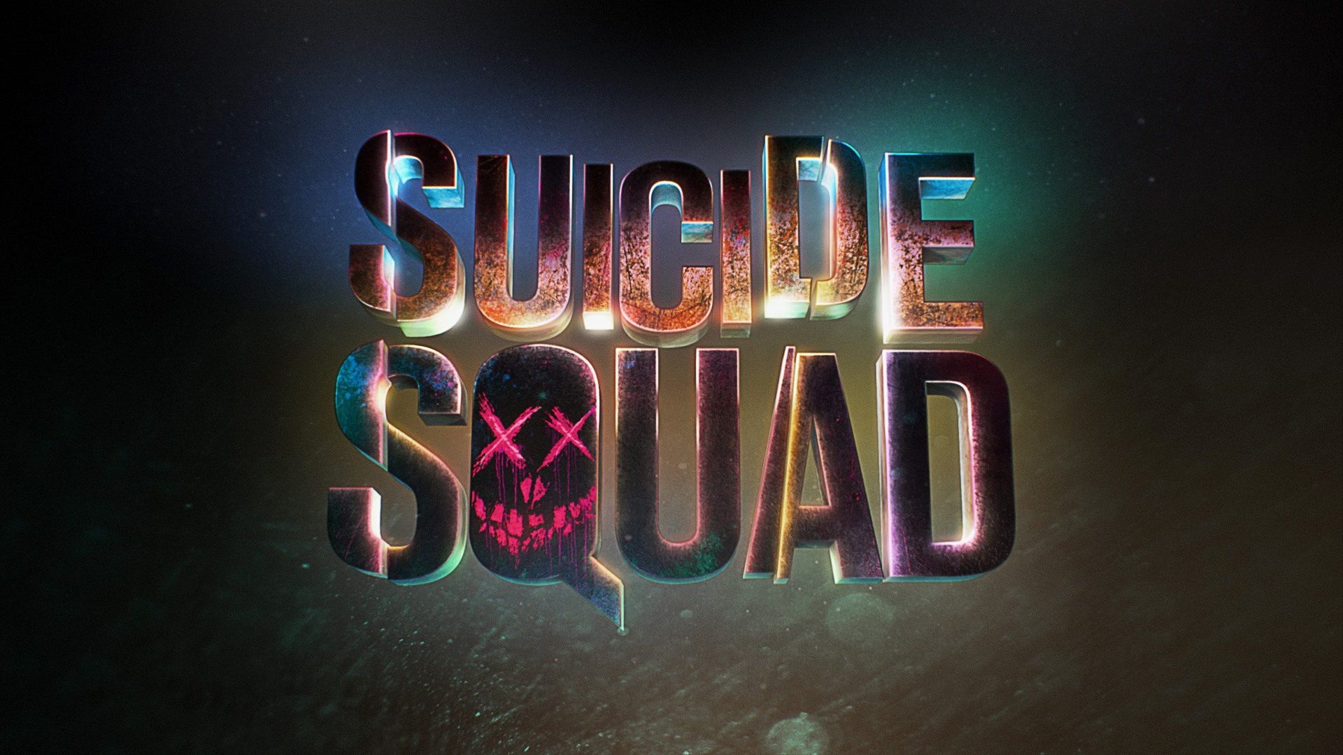 Suicide Squad movie title card HD Wallpaper