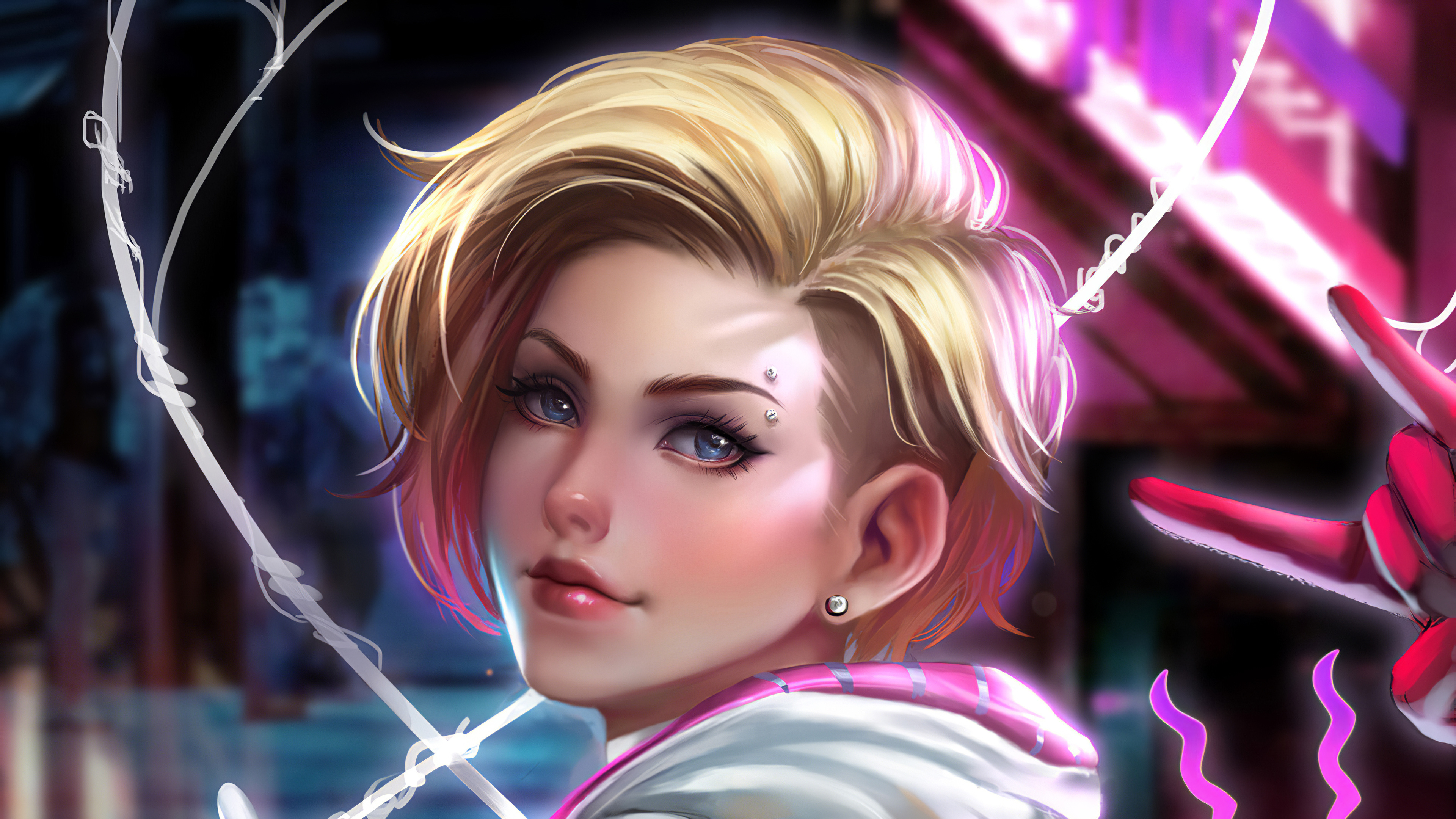 Gwen Stacy, Spider-Gwen, 4K HD Wallpaper