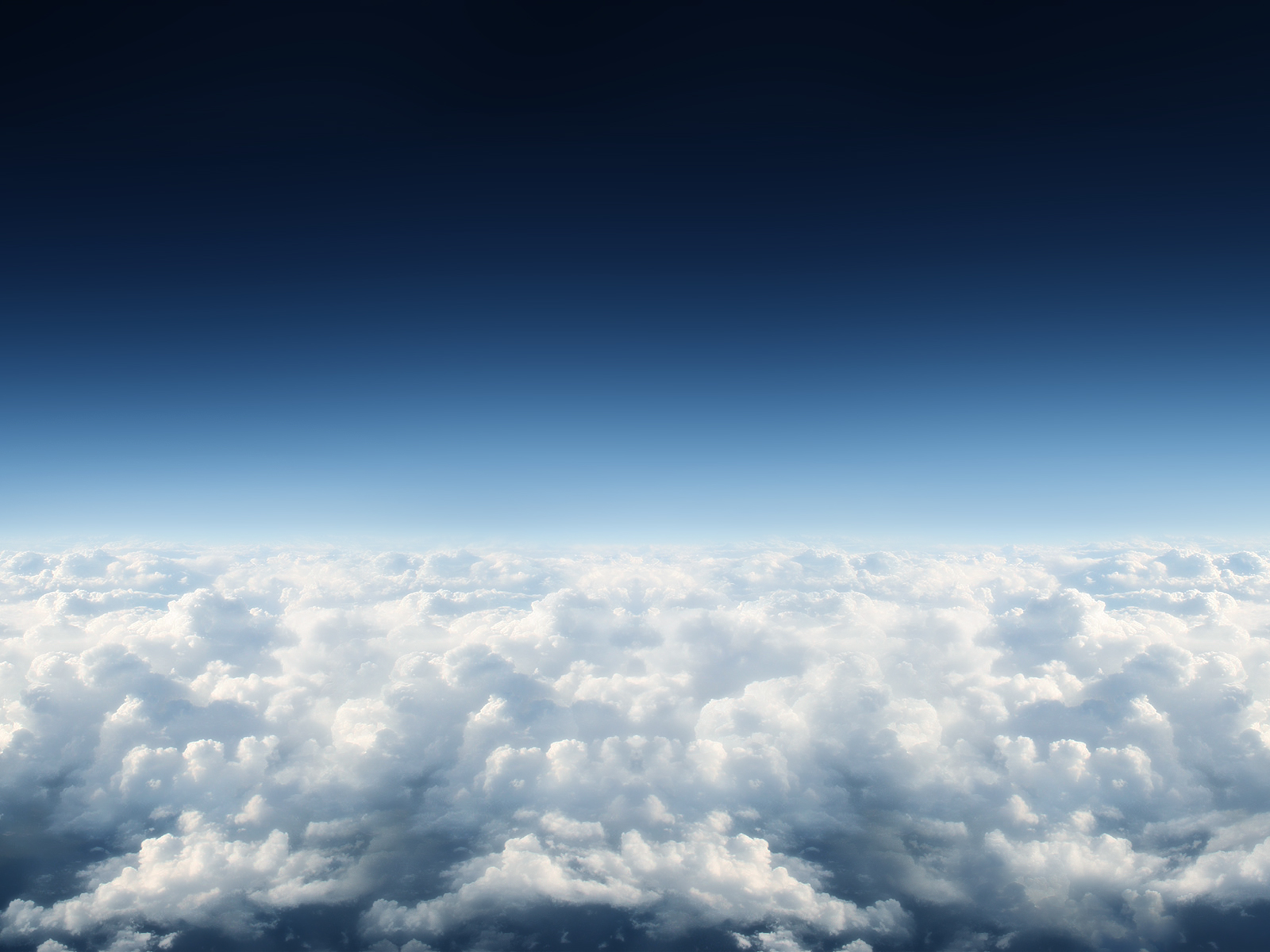 Clouds and Sky from Above HD Wallpaper