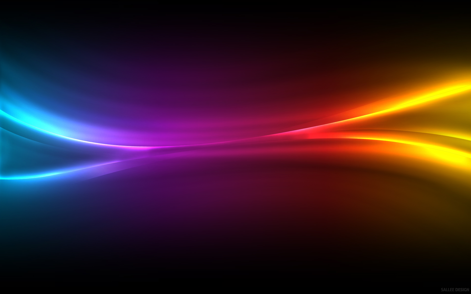 Abstract colorful light streaks pattern HD Wallpaper