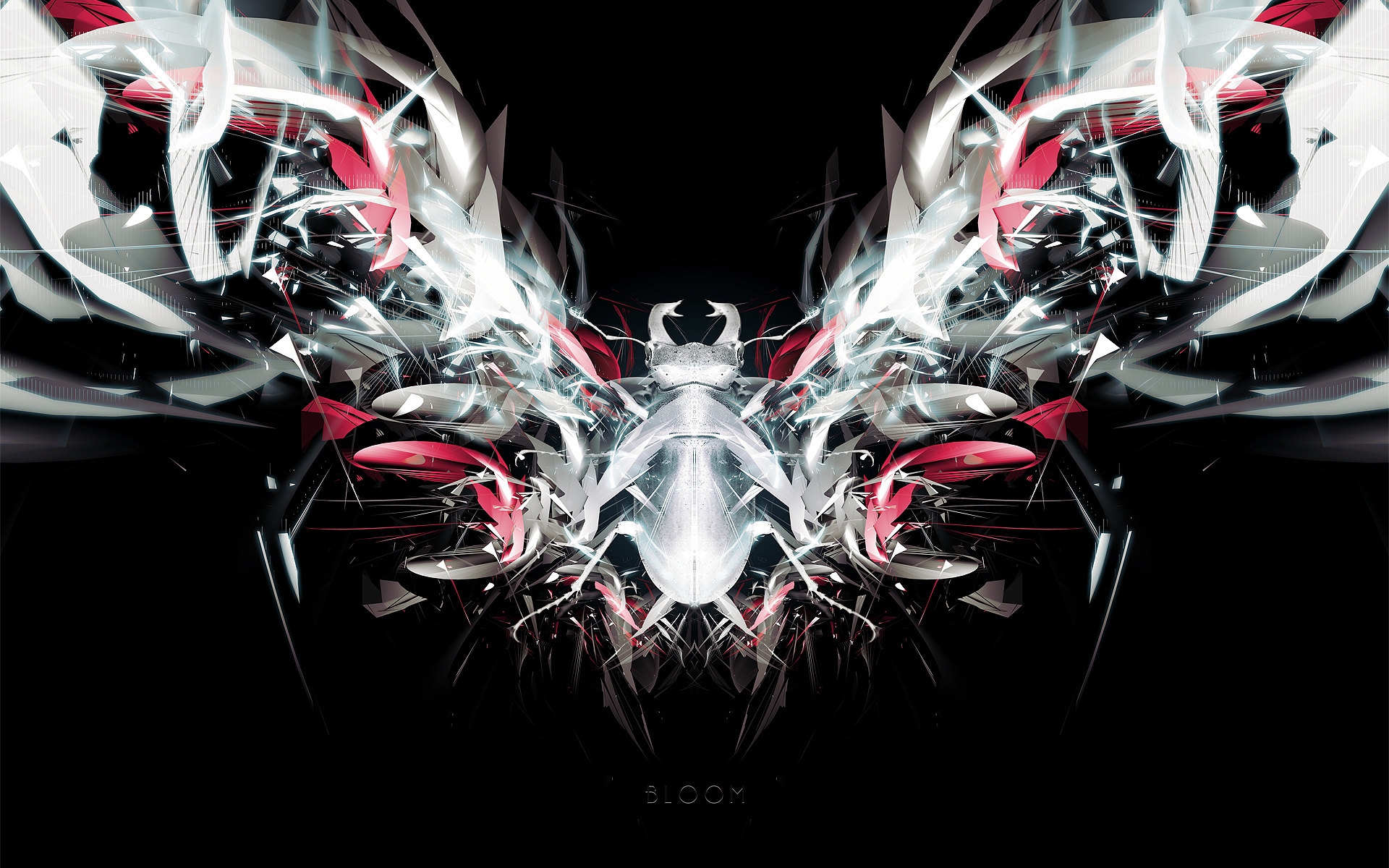 Abstract Bloom CGI Art HD Wallpaper