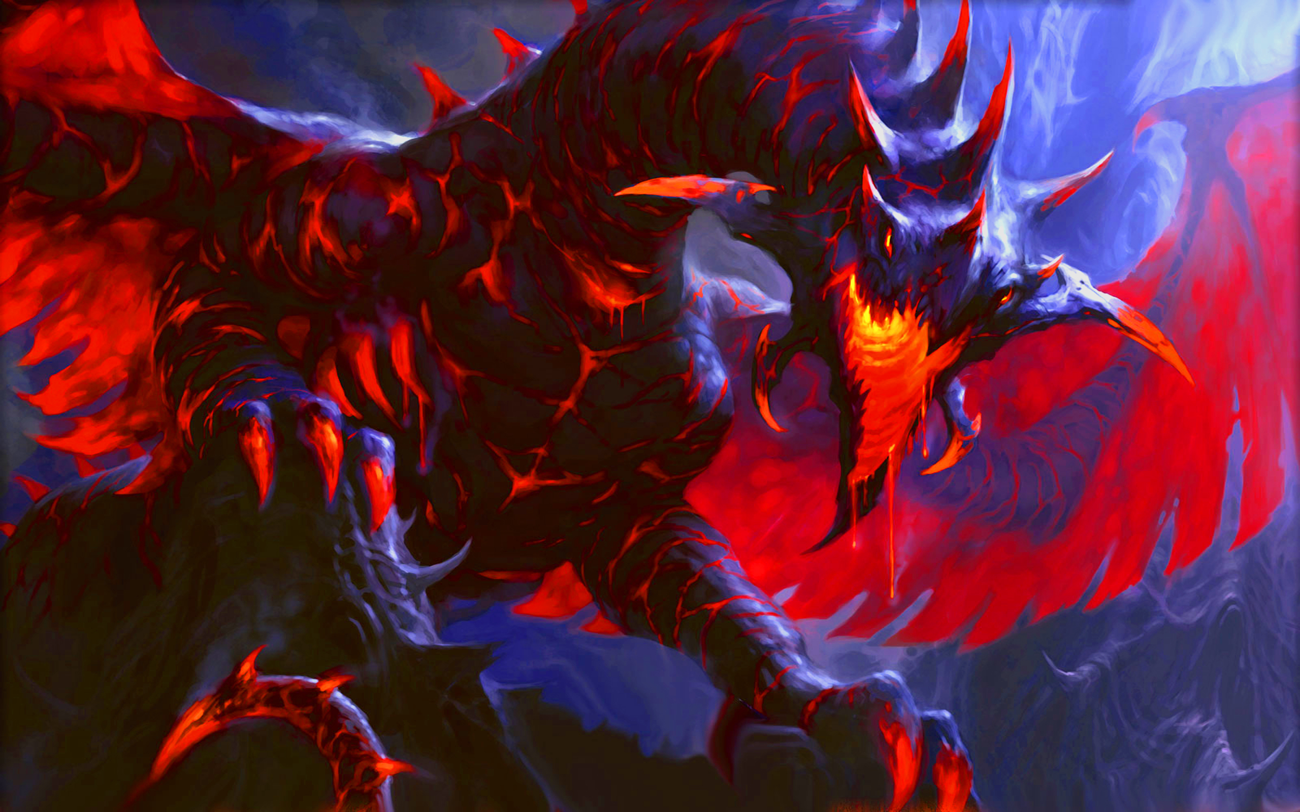 Molten Dragon from Magic: The Gathering HD Wallpaper