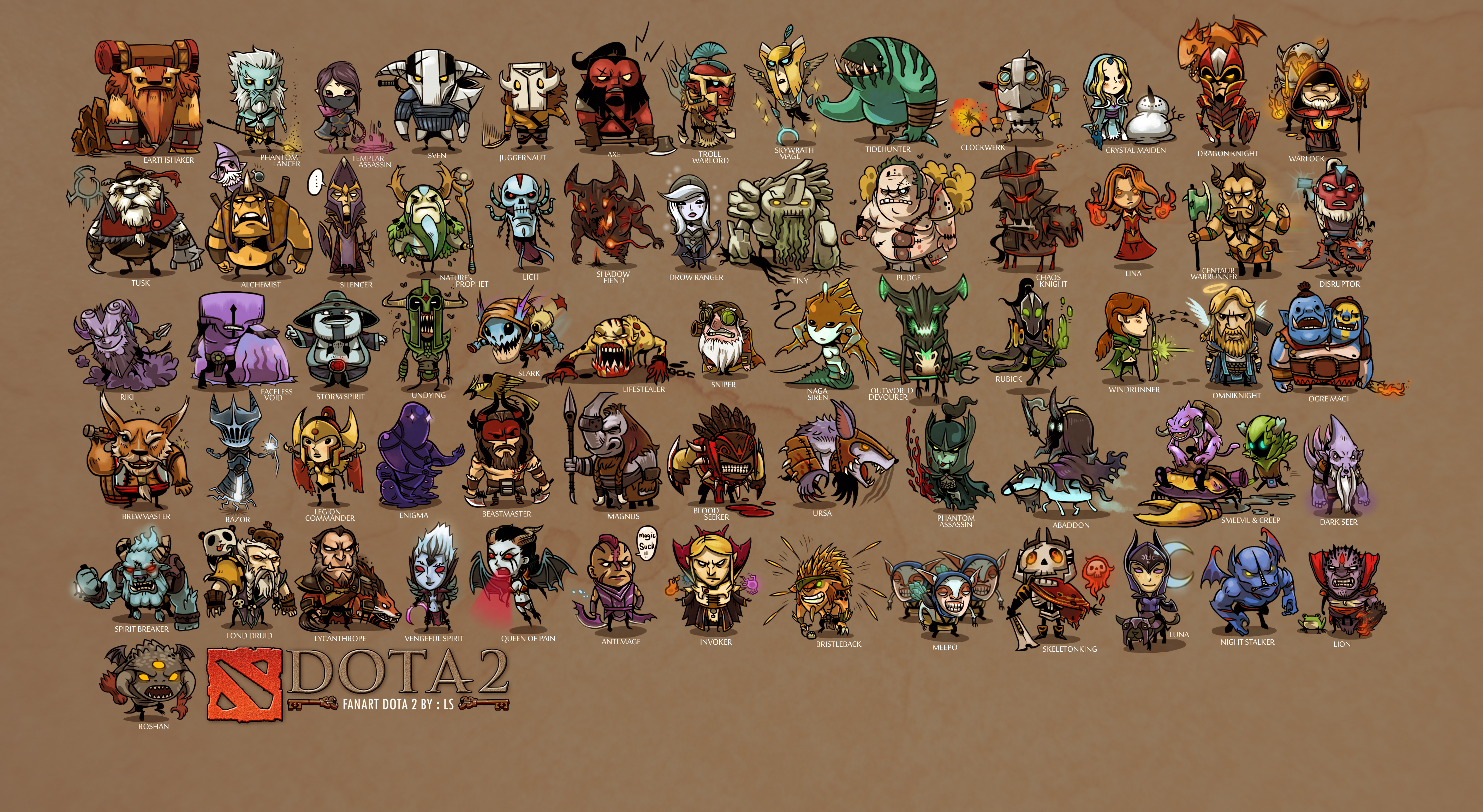 Dota 2 Fanart by LS HD Wallpaper