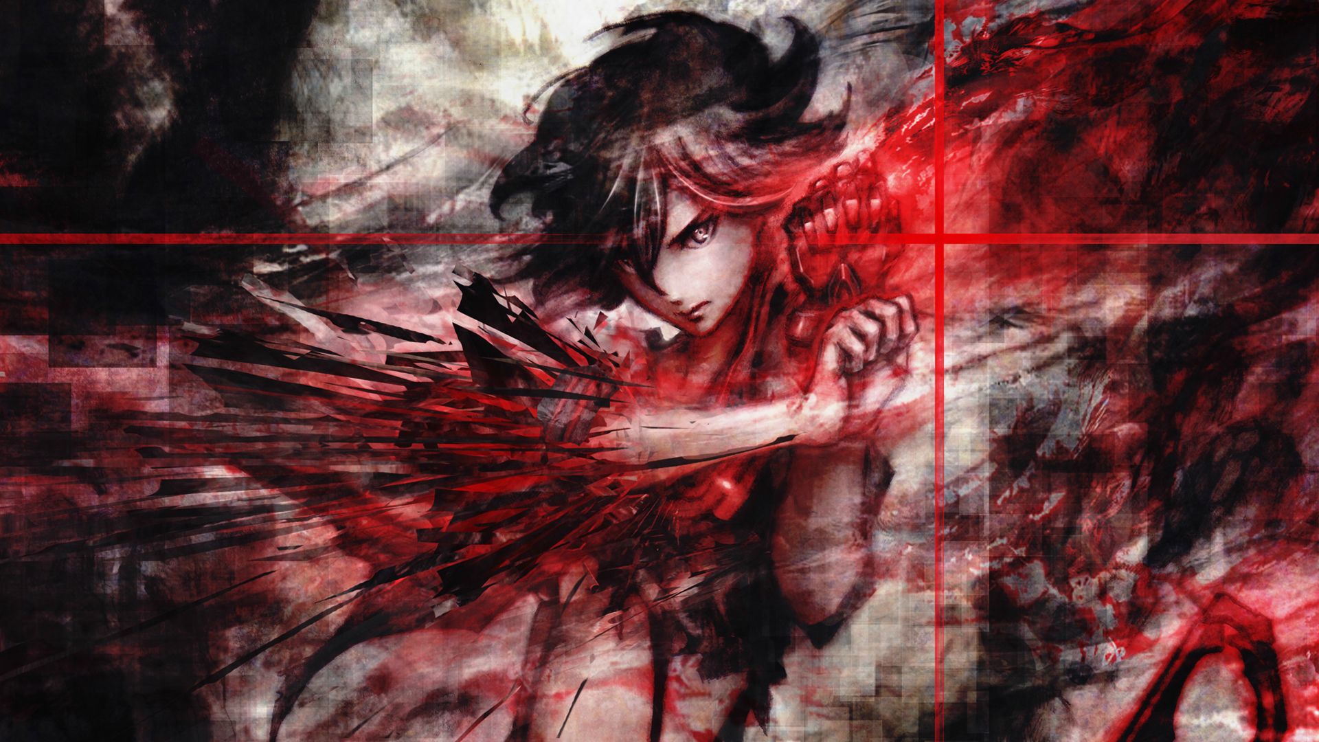 Ryūko Matoi from Kill La Kill HD Wallpaper