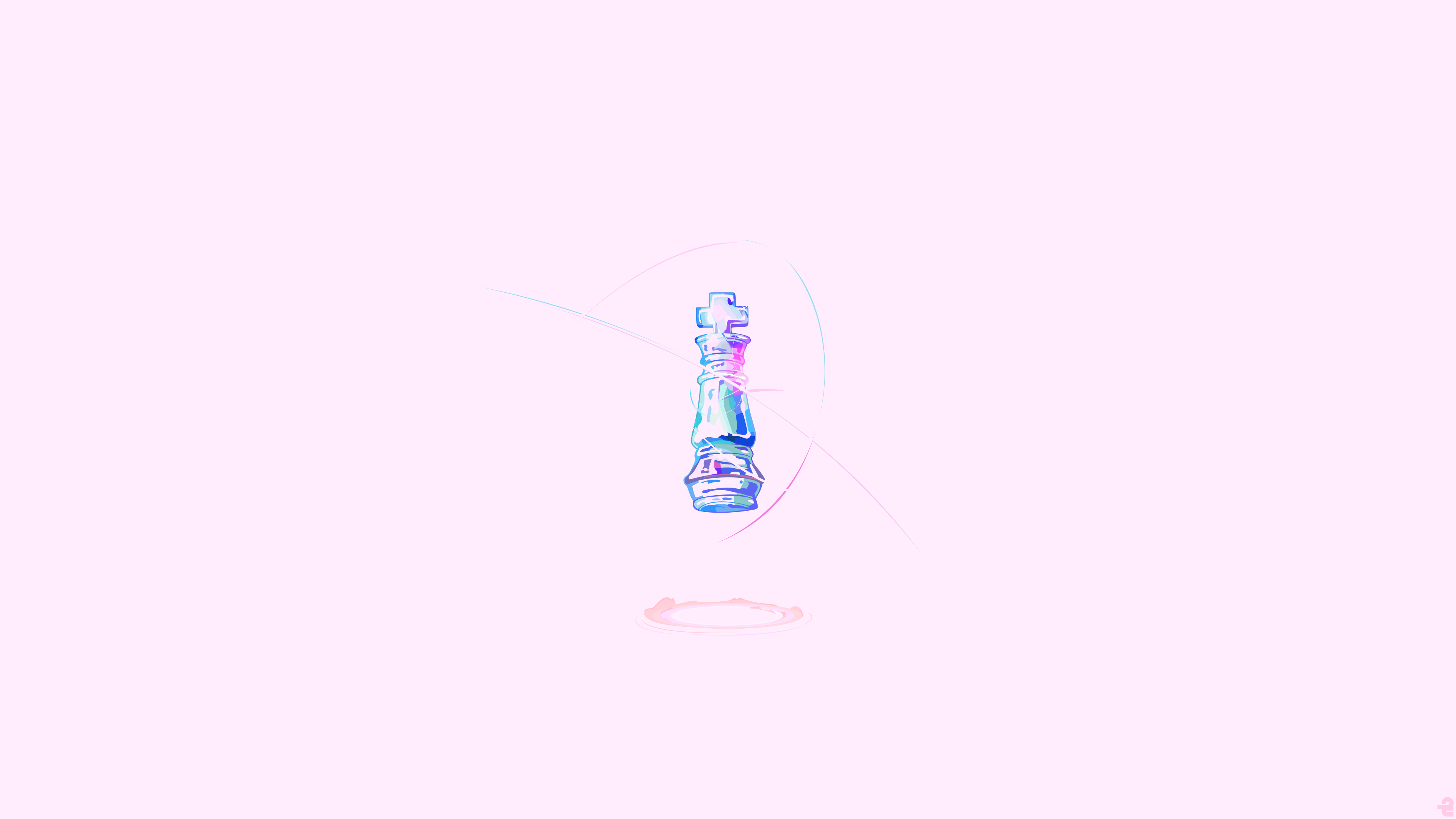 King chess piece from No Game No Life: Zero HD Wallpaper