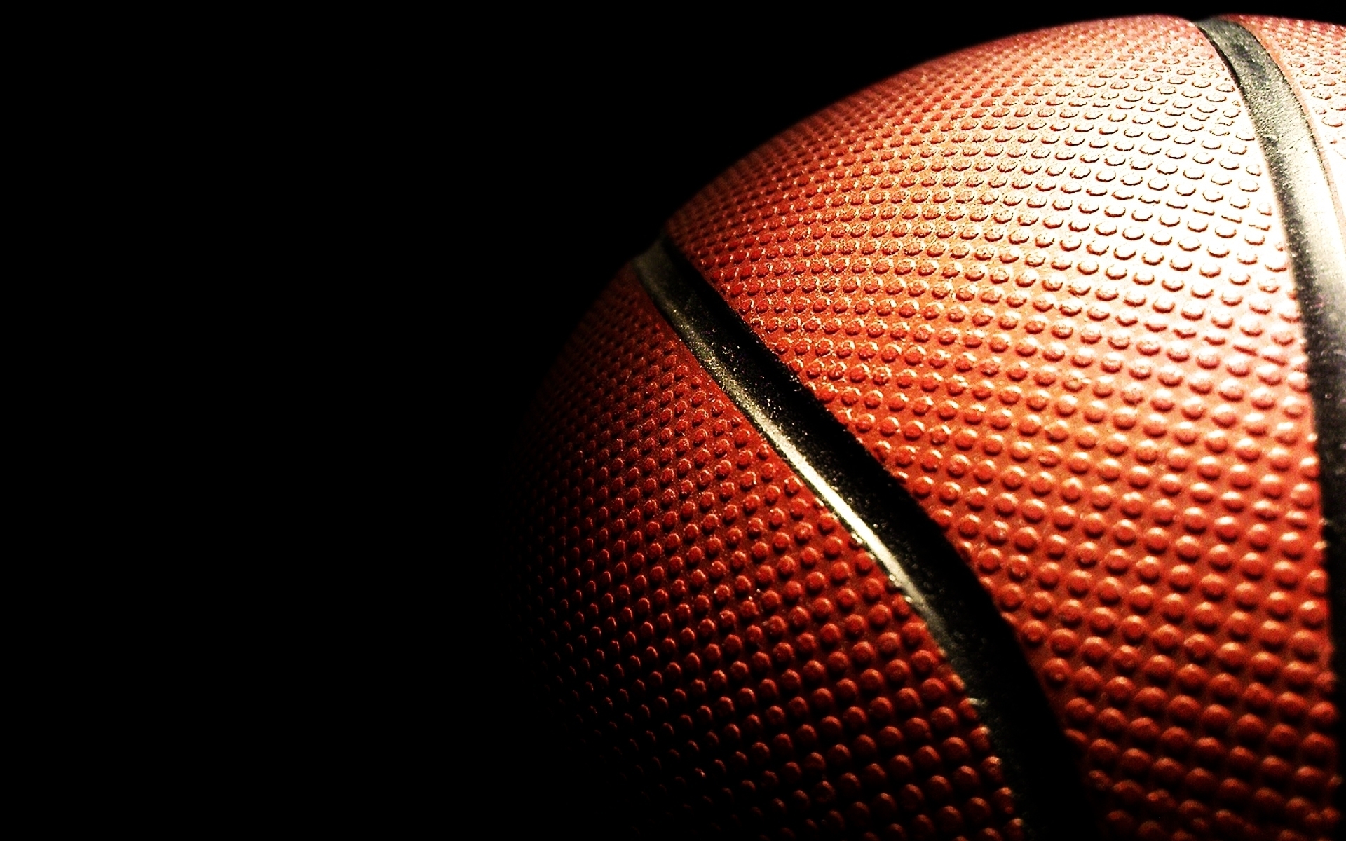 Close-up of a basketball HD Wallpaper