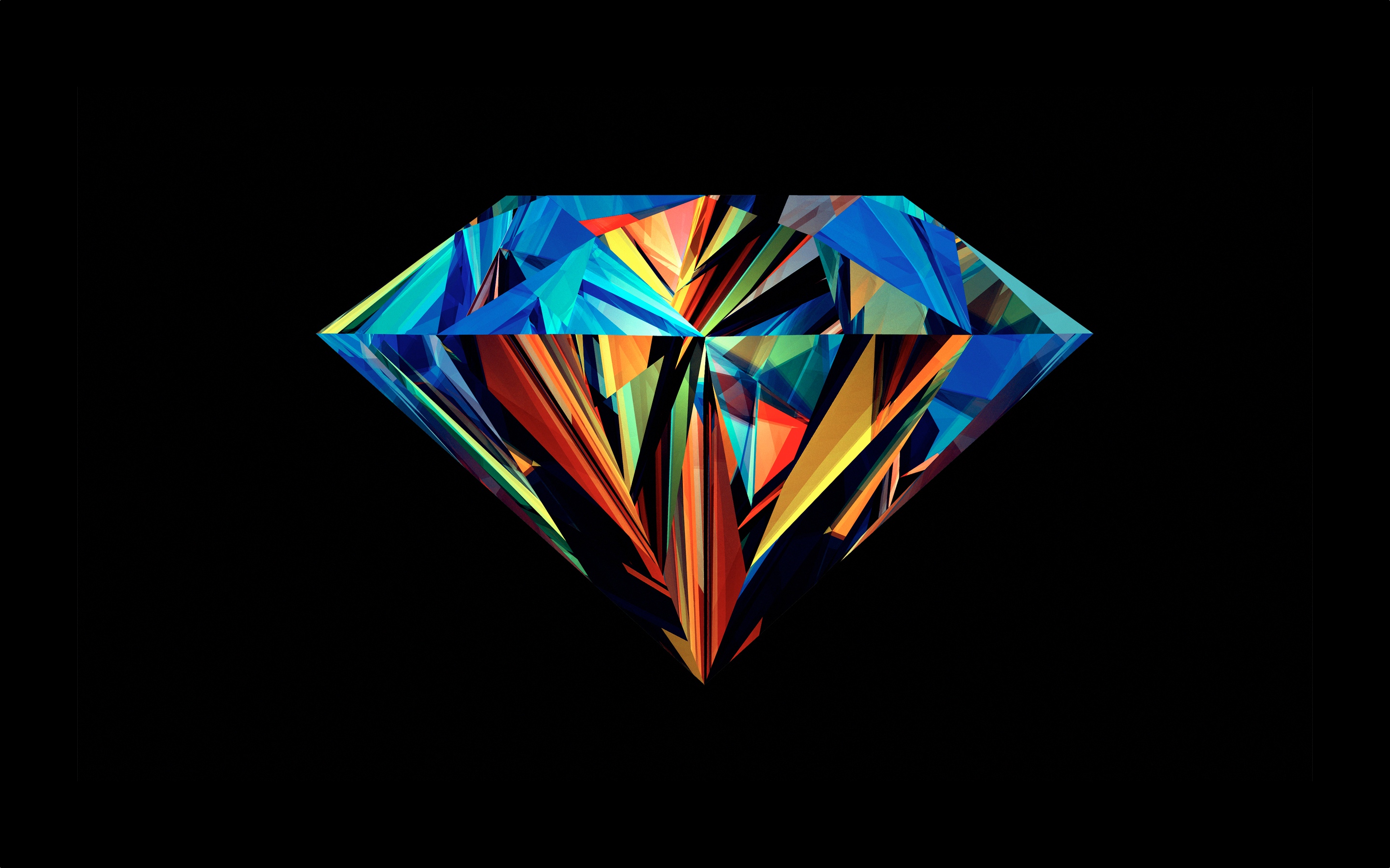 Artistic Diamond HD Wallpaper