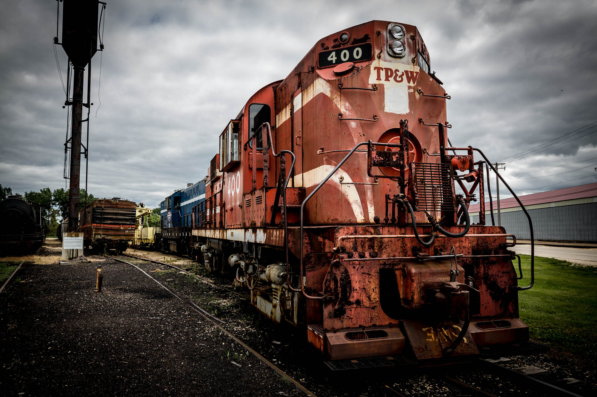 TP&W 400 Train Engine HD Wallpaper