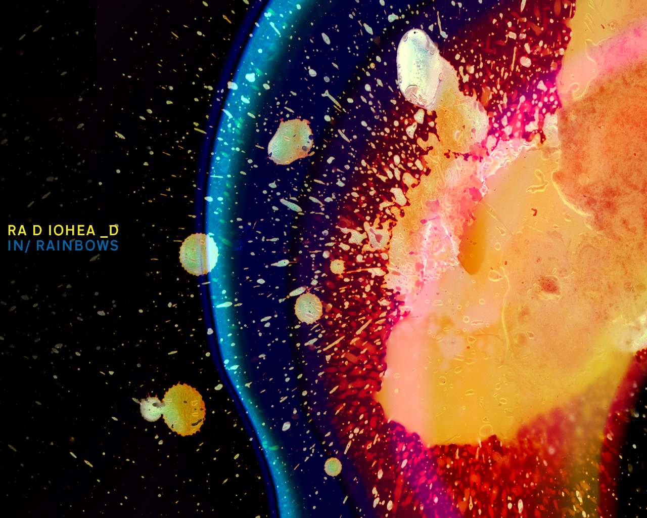 Radiohead In Rainbows Album Cover HD Wallpaper
