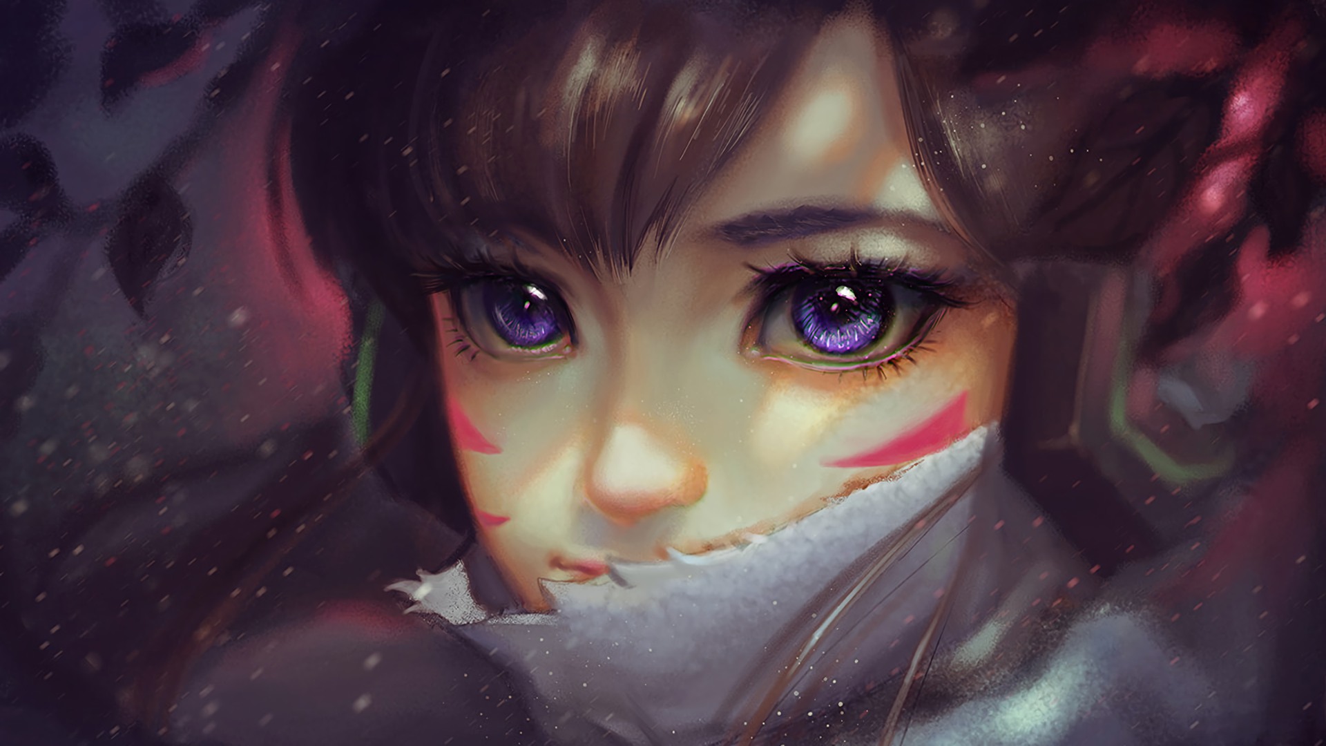 D.Va from Overwatch HD Wallpaper