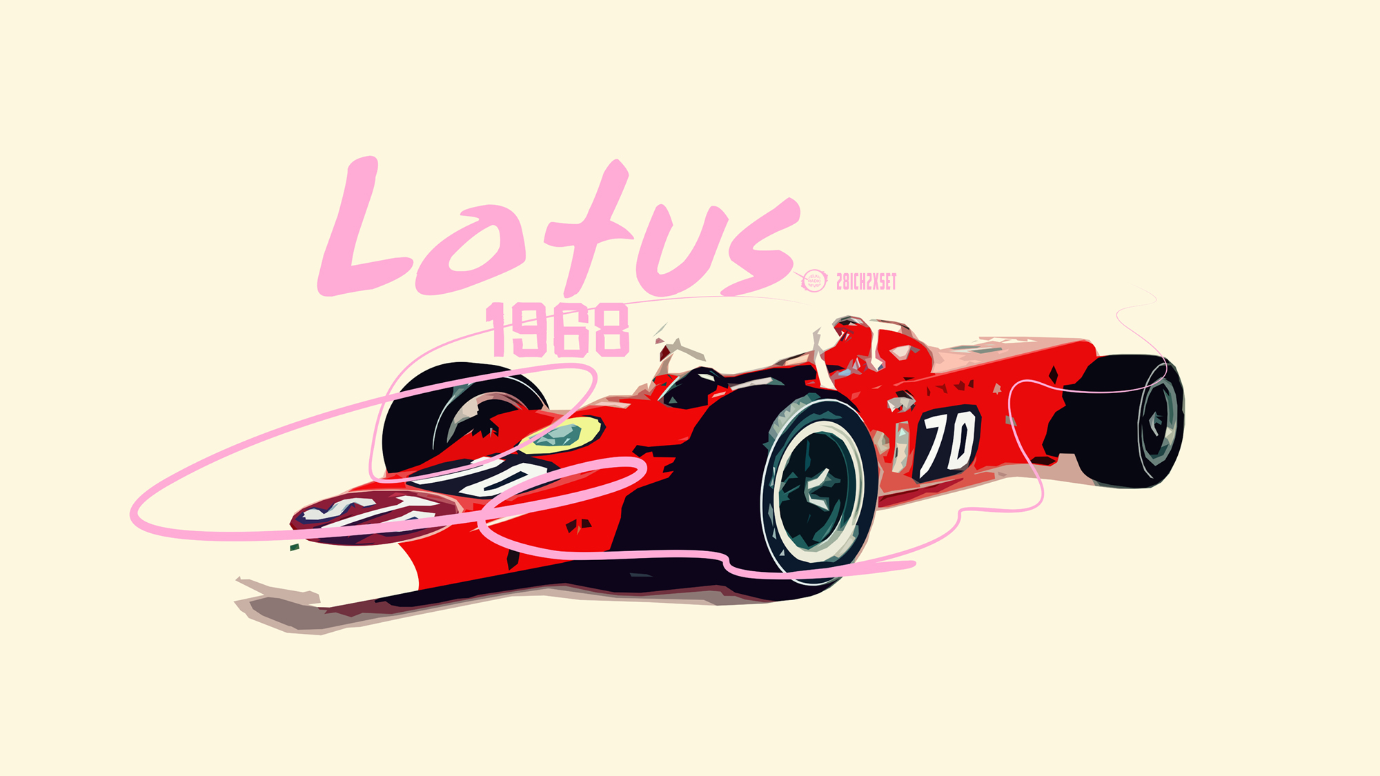 Lotus 1968 Race Car HD Wallpaper