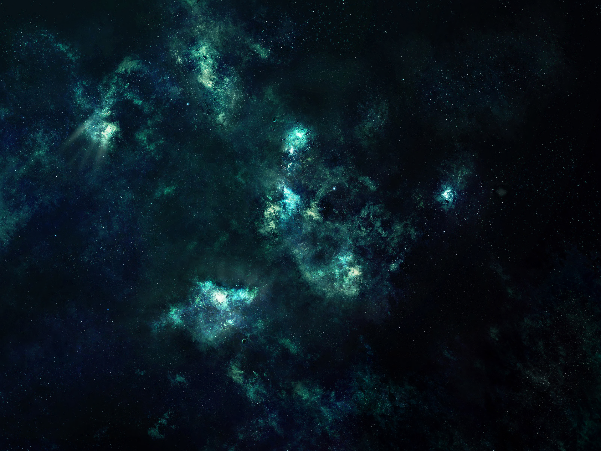 Cosmos Nebula Space Landscape HD Wallpaper