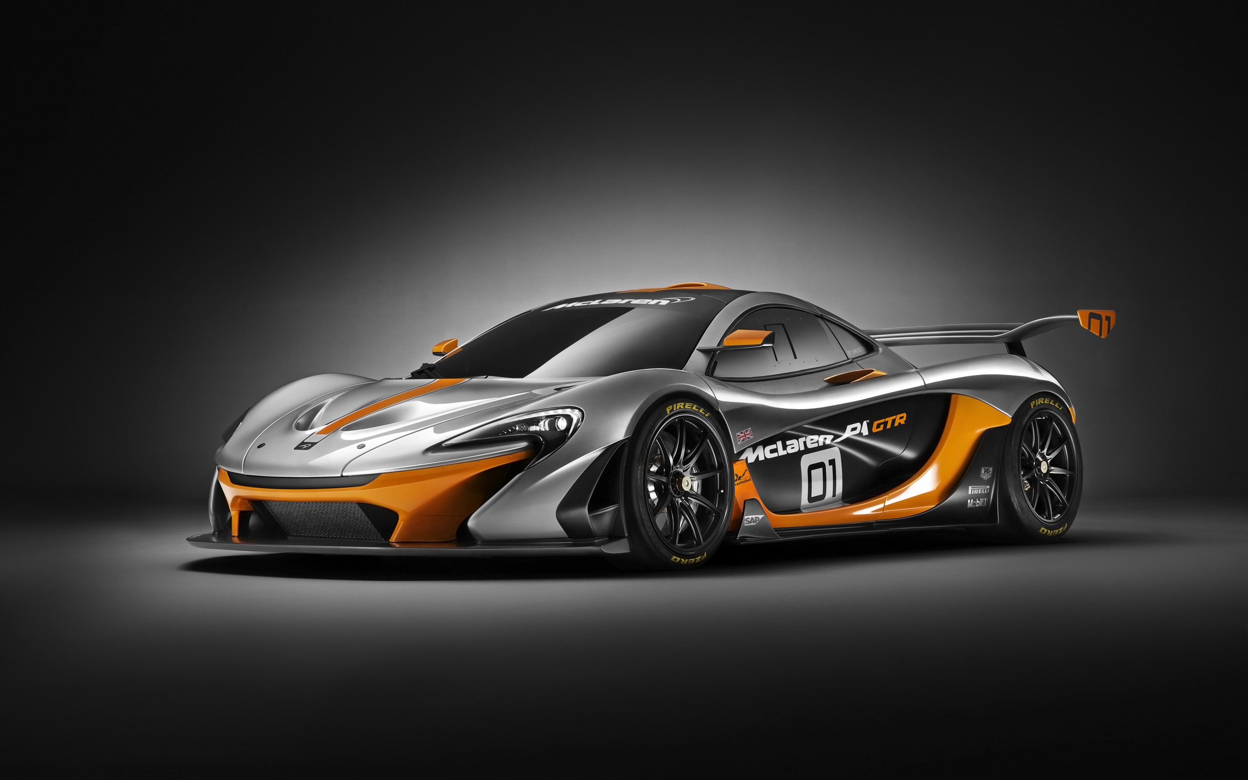 McLaren P1 GTR race car HD Wallpaper