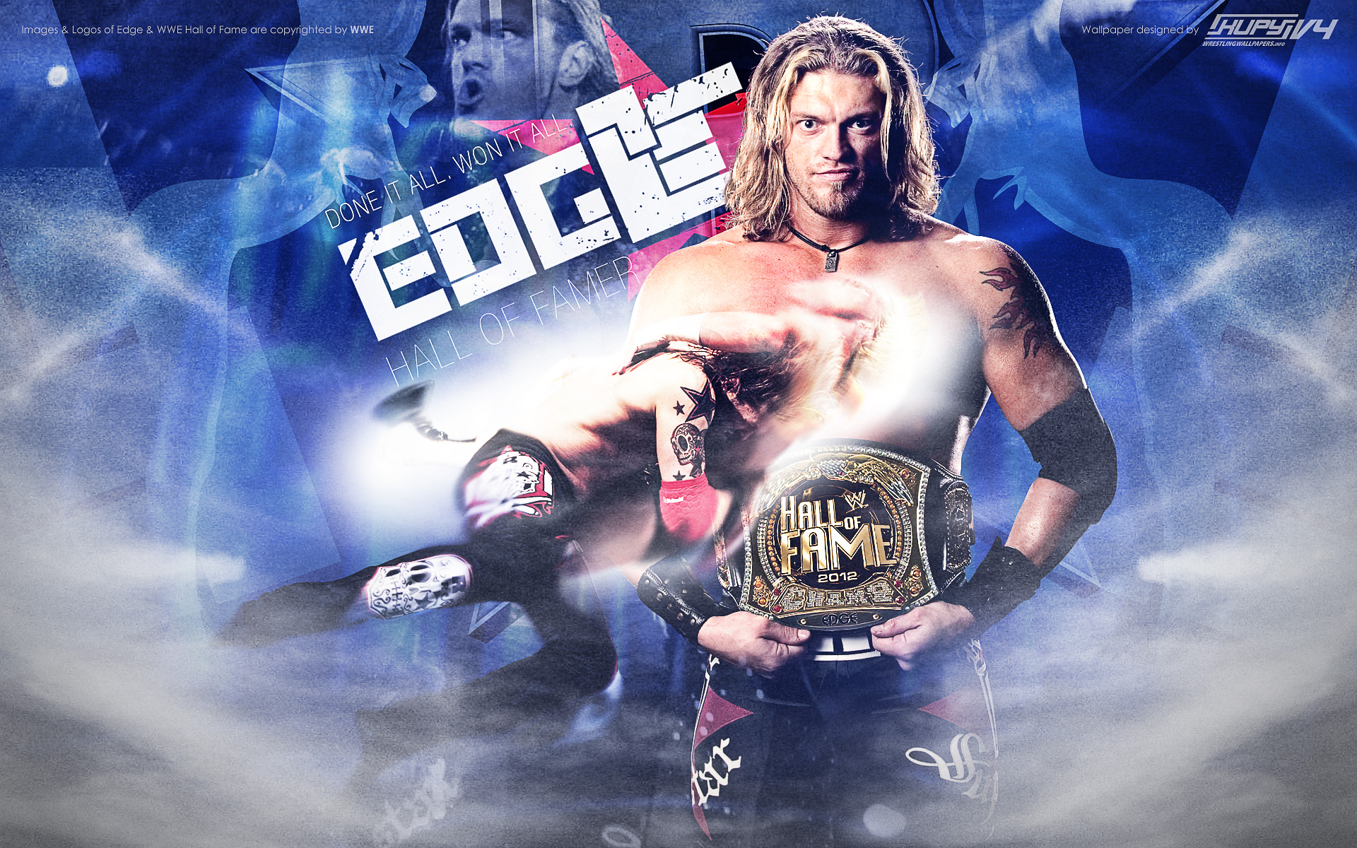 Edge from WWE Hall of Fame HD Wallpaper