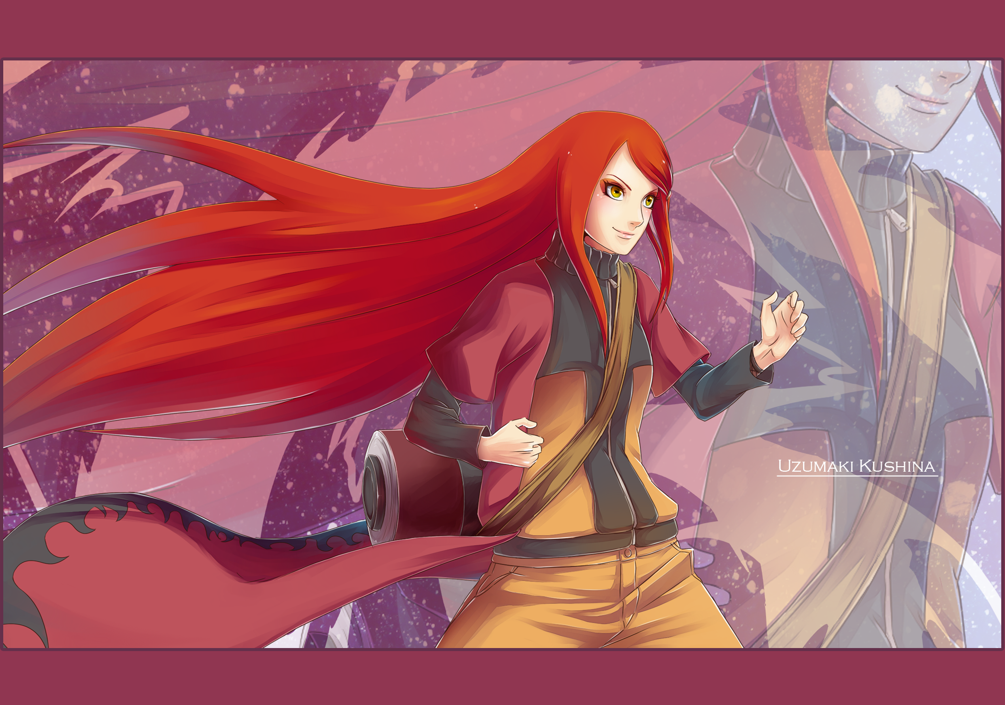 Kushina Uzumaki from Naruto HD Wallpaper