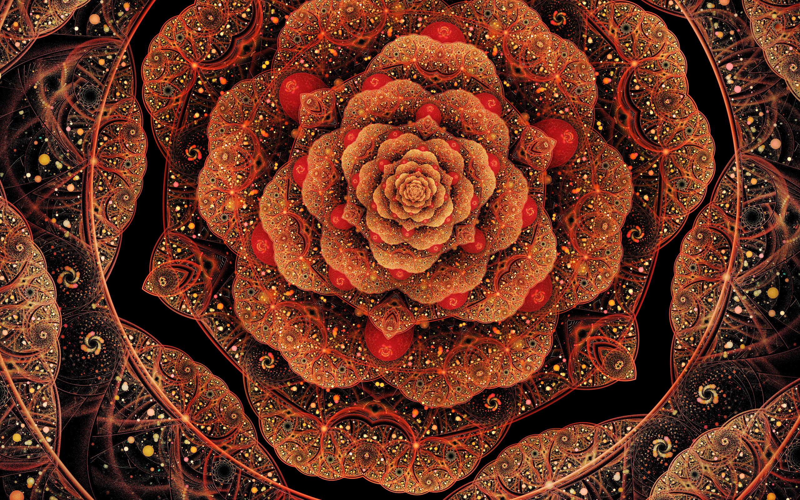 Abstract Fractal Art HD Wallpaper