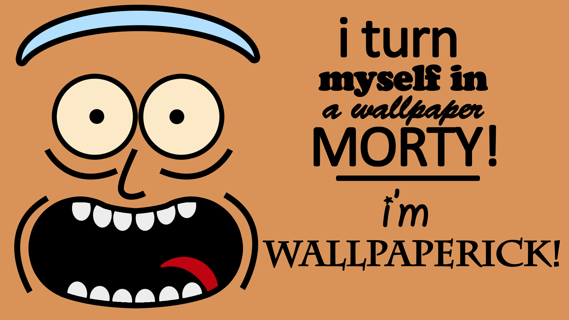 Rick Sanchez from Rick and Morty HD Wallpaper