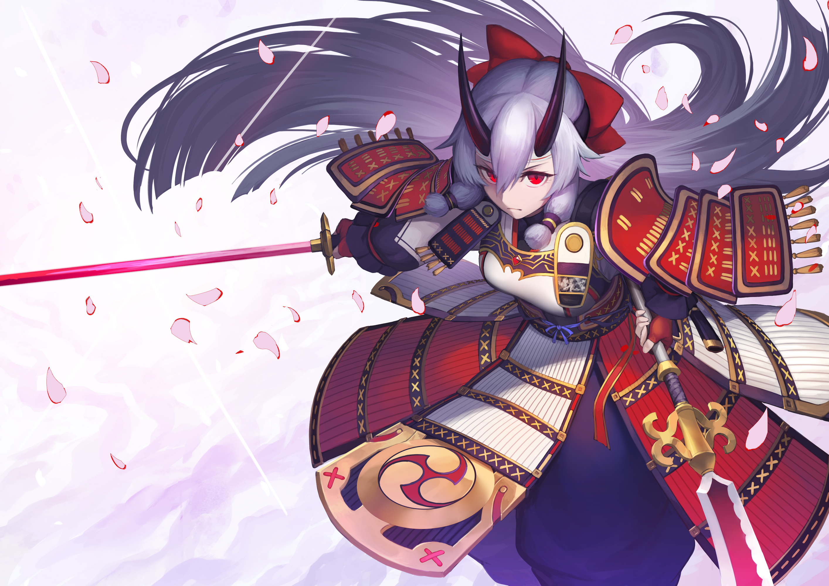 Tomoe Gozen from Fate/Grand Order HD Wallpaper
