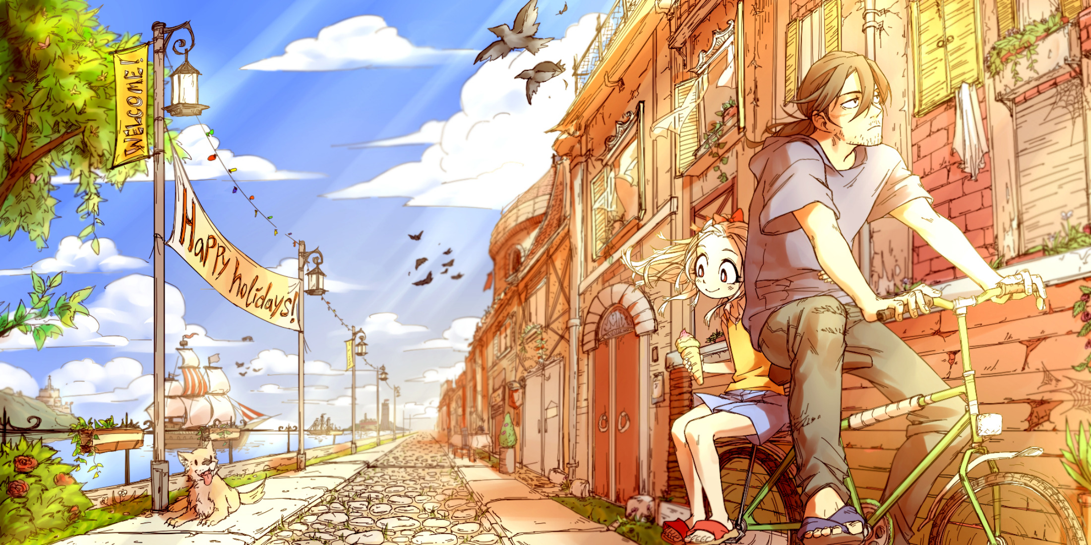 Eri and Shouta Aizawa from My Hero Academia HD Wallpaper