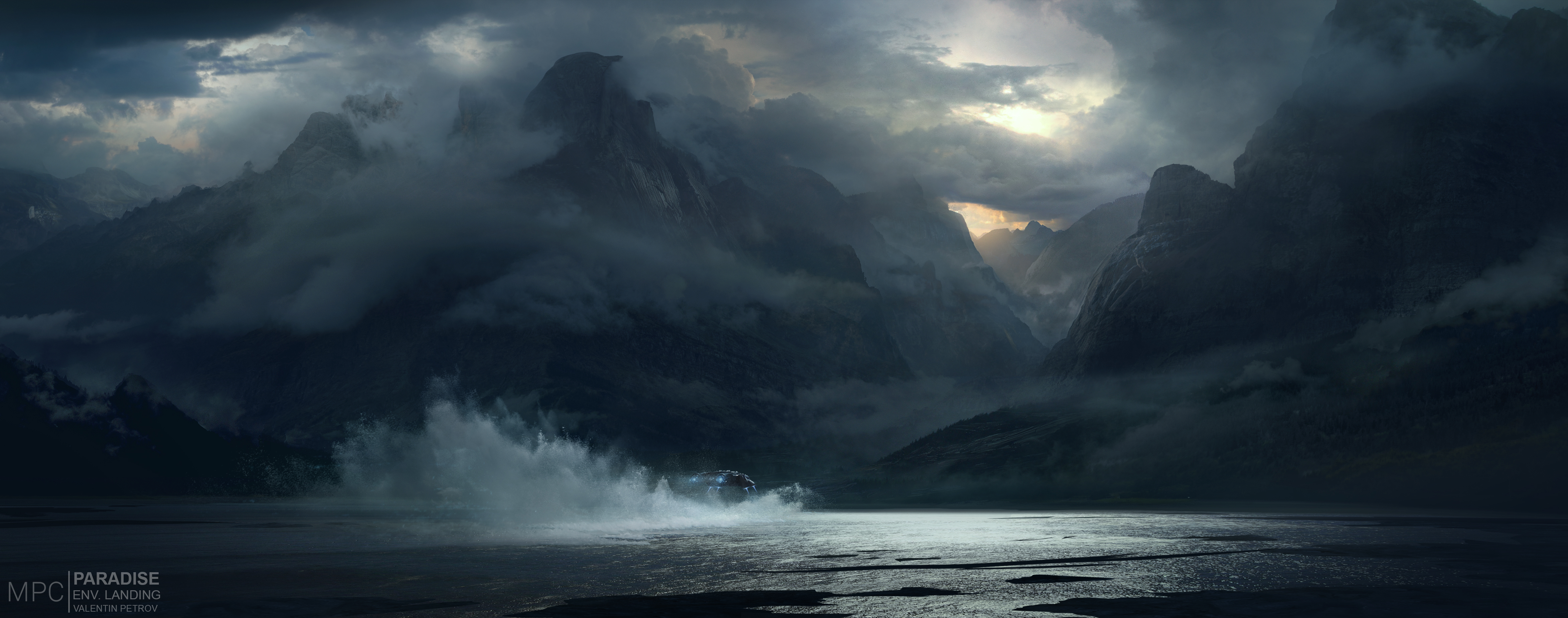 Alien: Covenant Planet Scenery HD Wallpaper