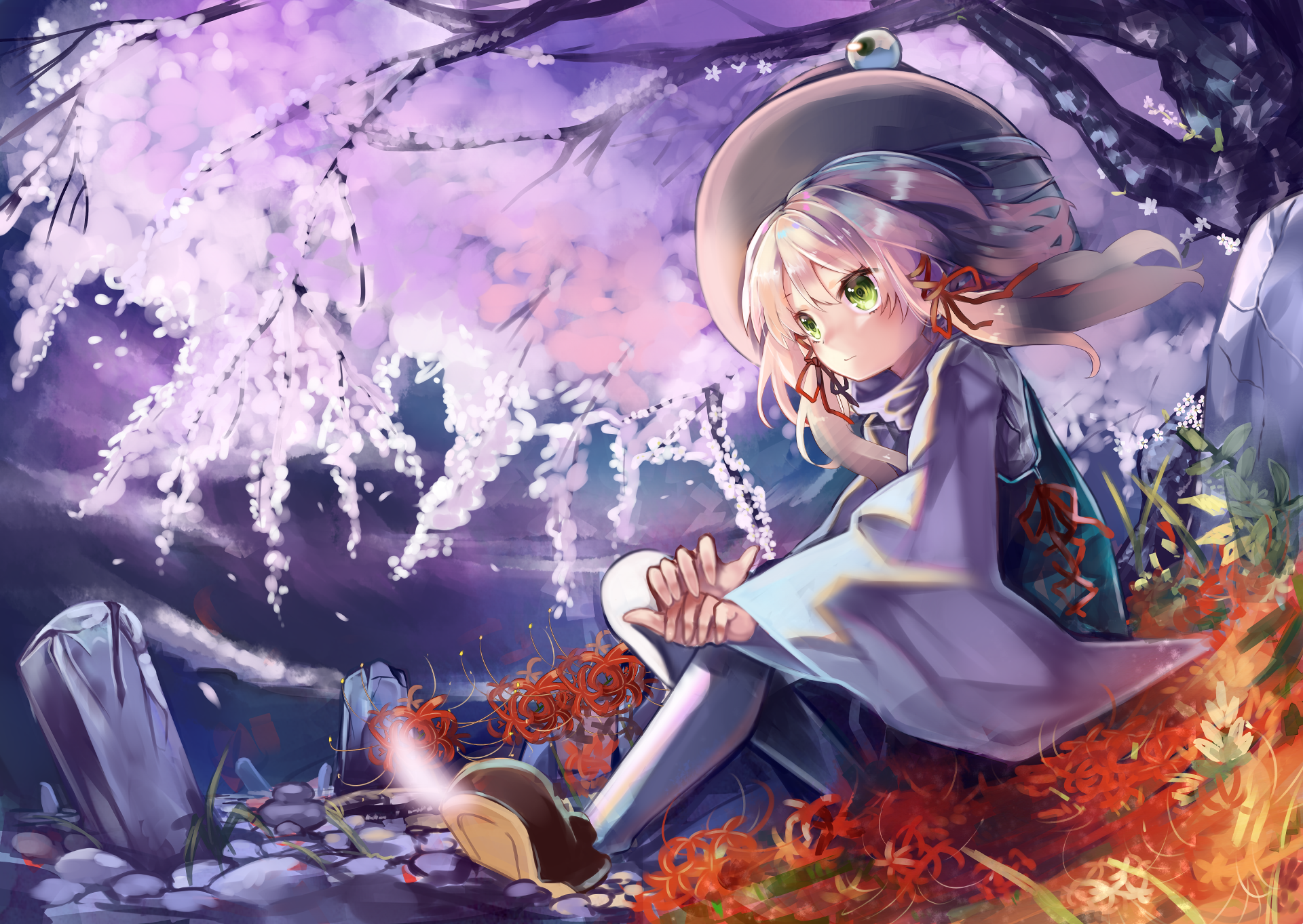 Suwako Moriya from Touhou Project HD Wallpaper