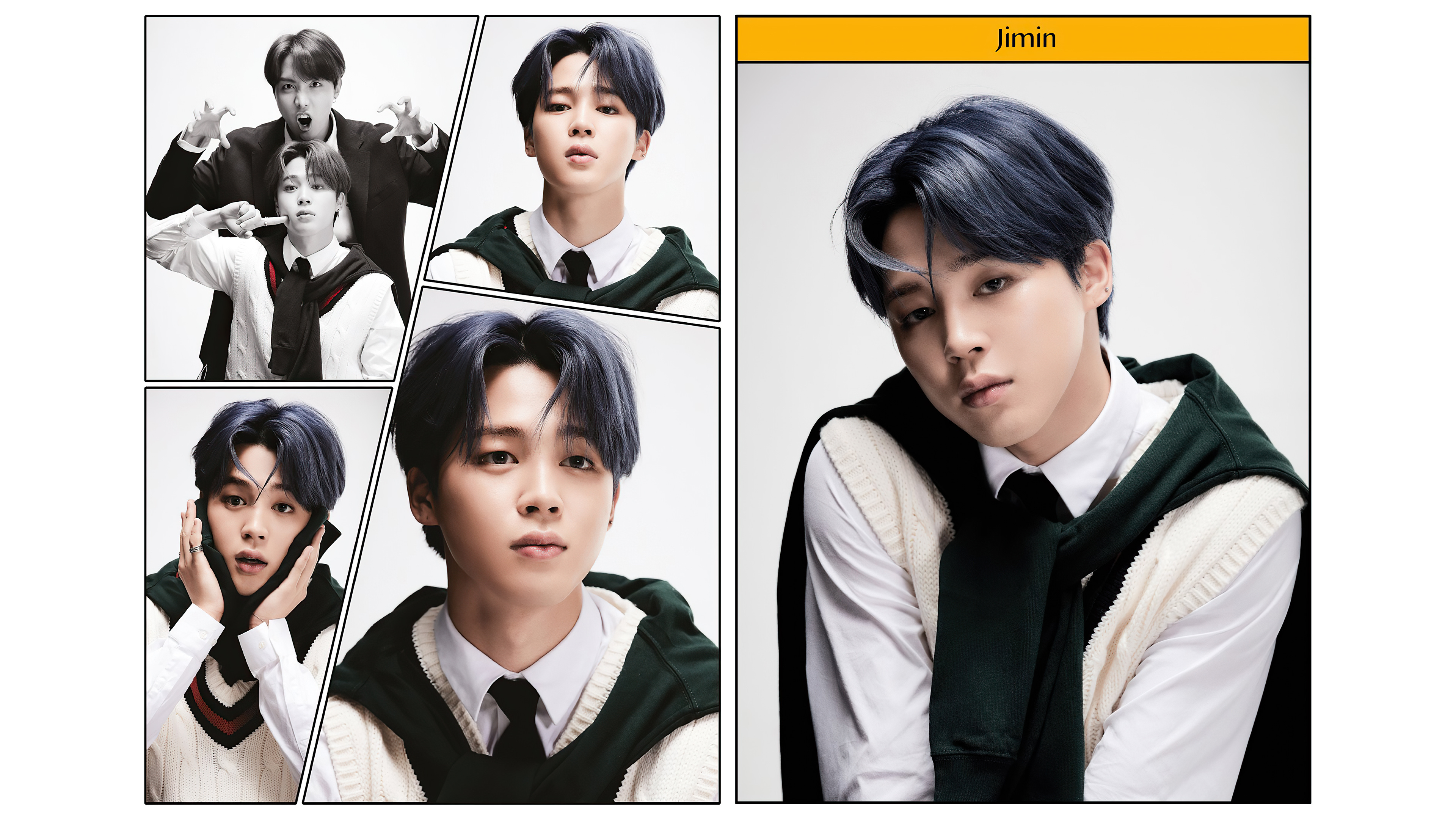 Jimin, BTS, Map of the Soul 7, 4K HD Wallpaper