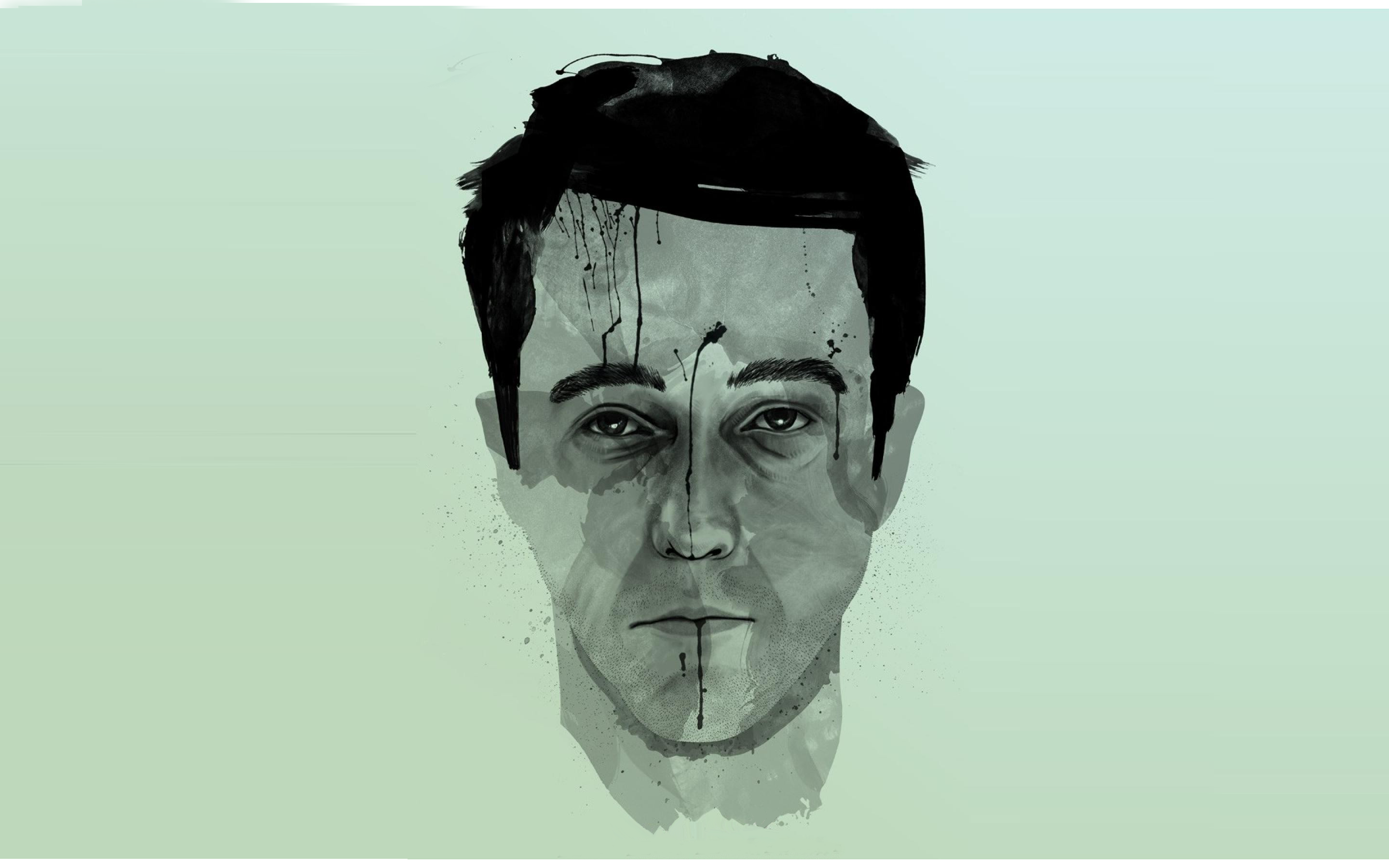 Edward Norton Portrait HD Wallpaper