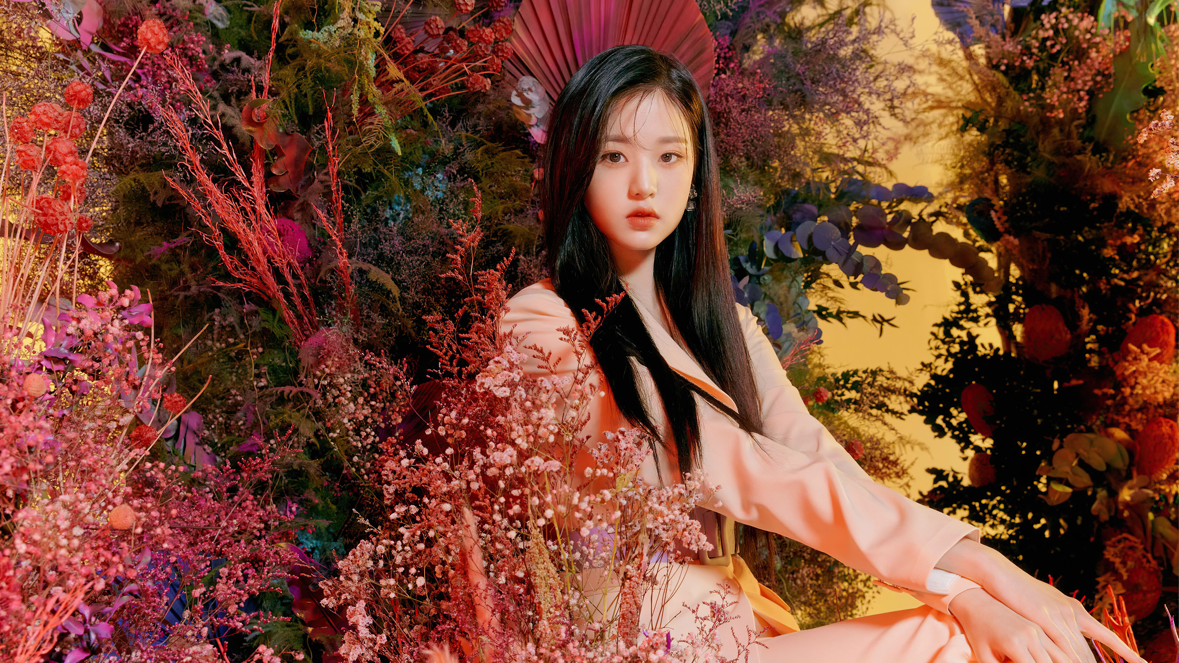 IZ*ONE, Wonyoung, Bloom*Iz, 4K HD Wallpaper