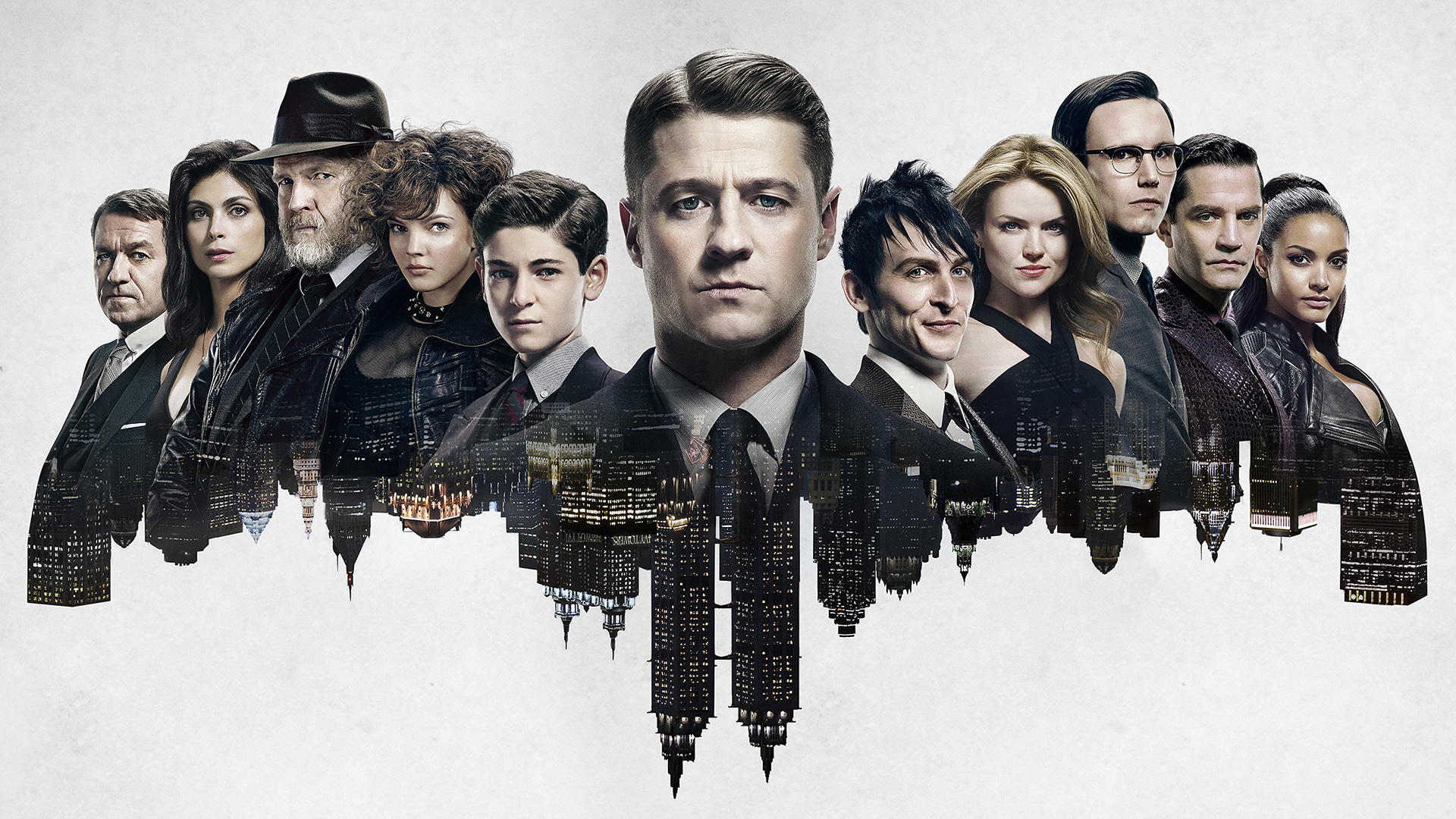 Gotham TV Show Cast HD Wallpaper