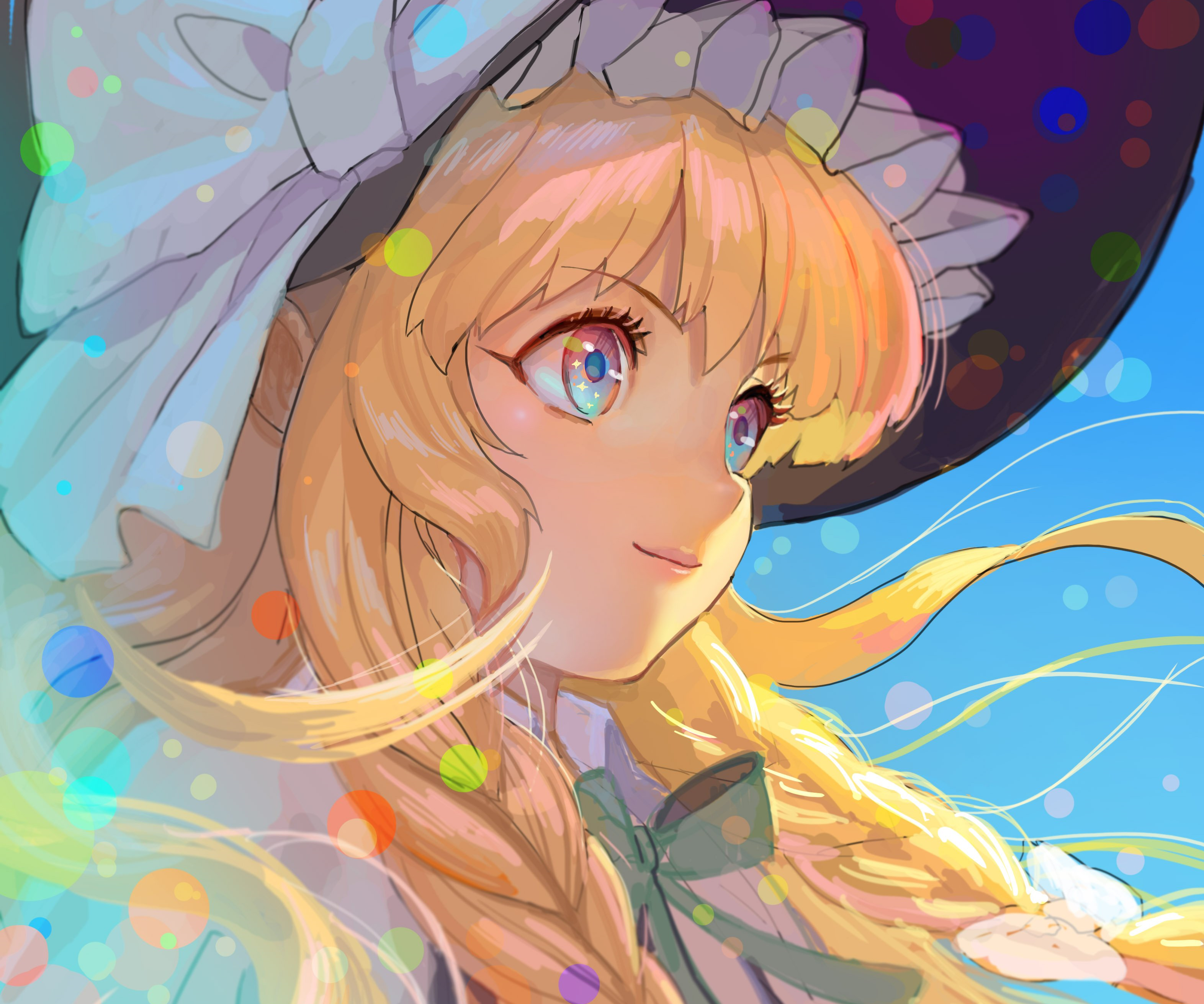 Marisa Kirisame from Touhou Project HD Wallpaper