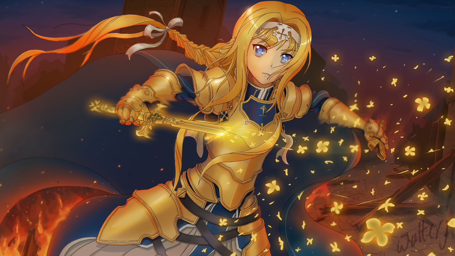 Alice Zuberg from Sword Art Online HD Wallpaper