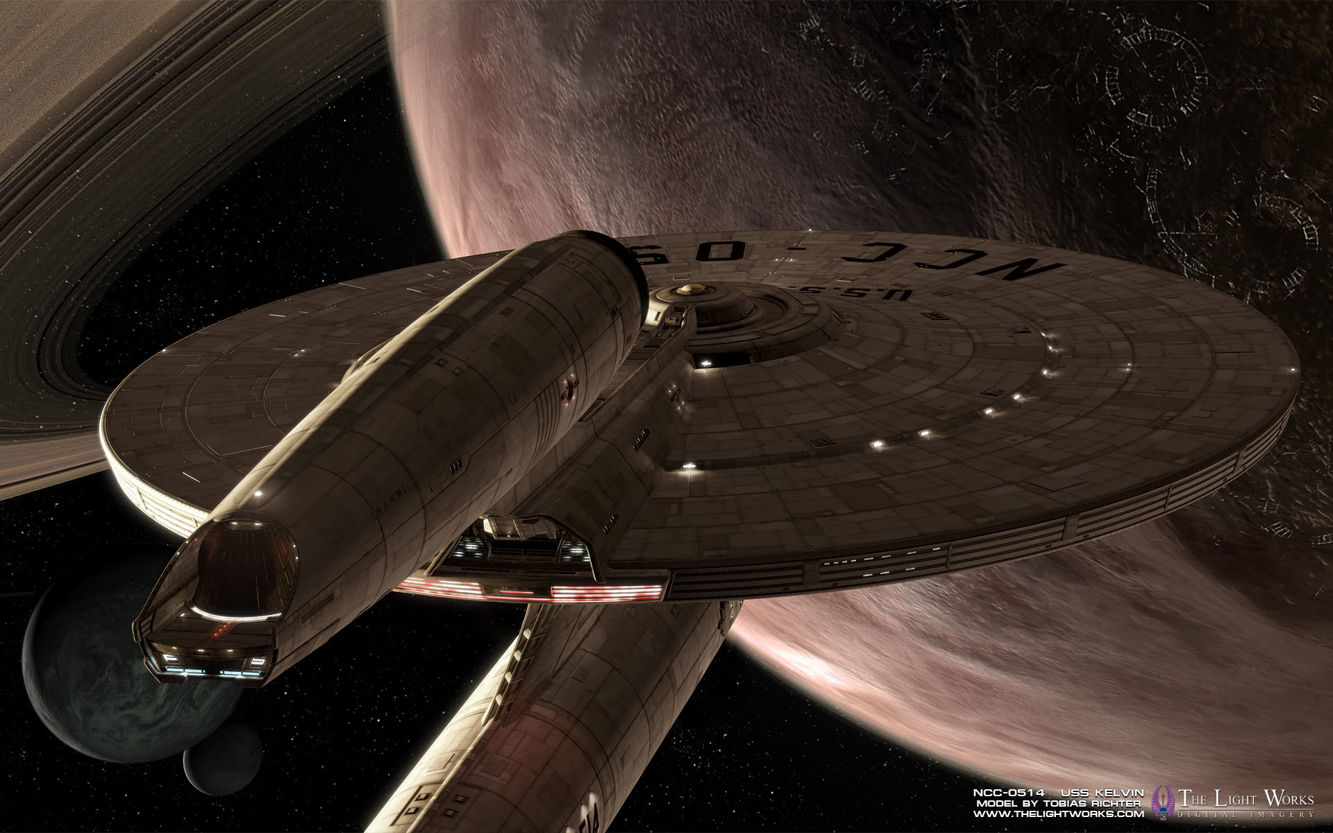 USS Kelvin NCC-0514 from Star Trek HD Wallpaper